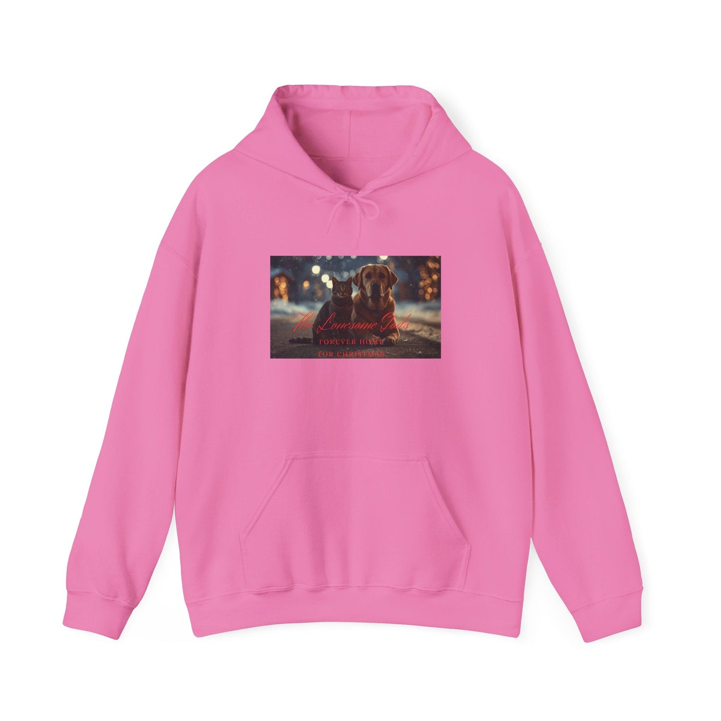 Forever Home for Christmas The Lonesome Gods Band Merch Hoodie - SJM Print Store