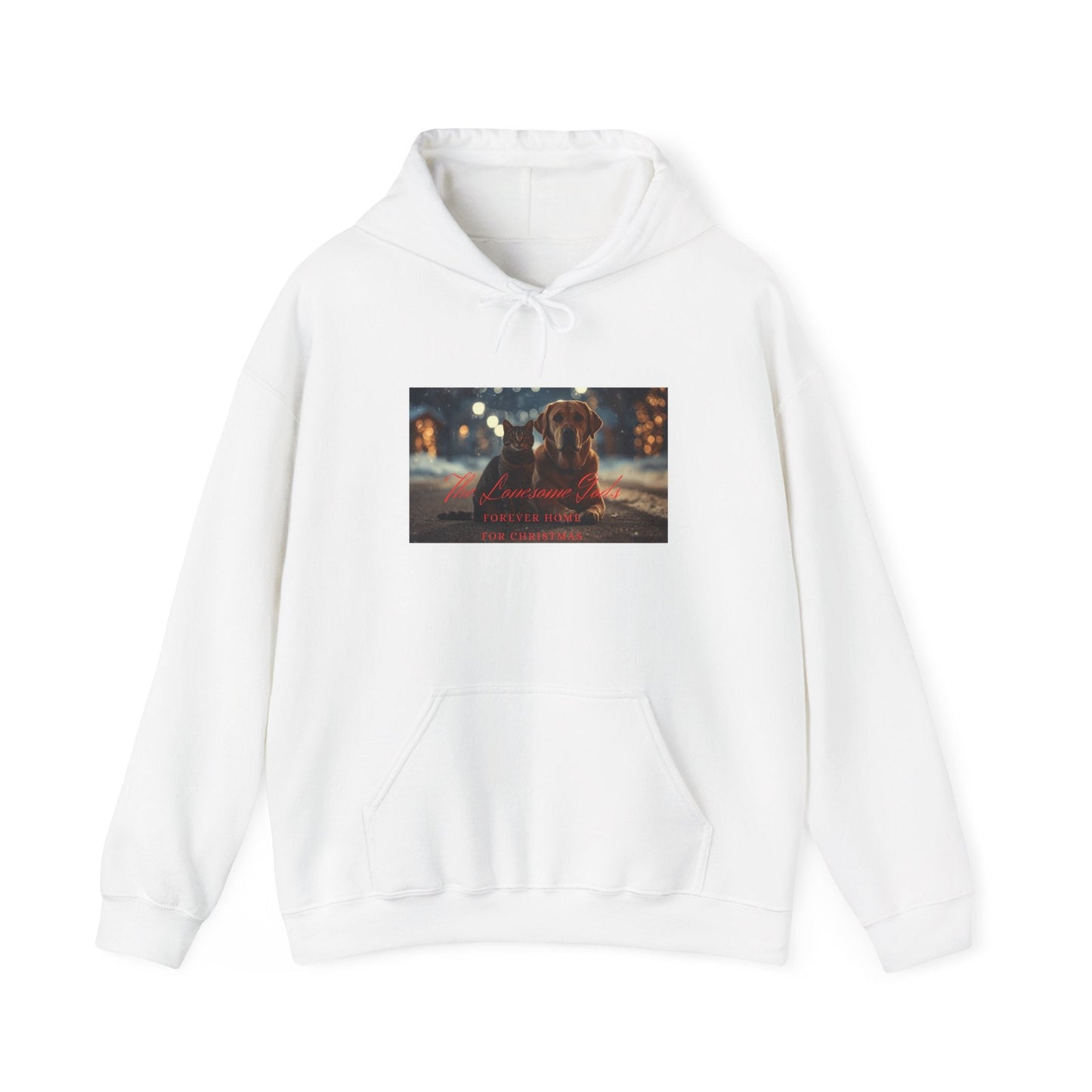 Forever Home for Christmas The Lonesome Gods Band Merch Hoodie - SJM Print Store