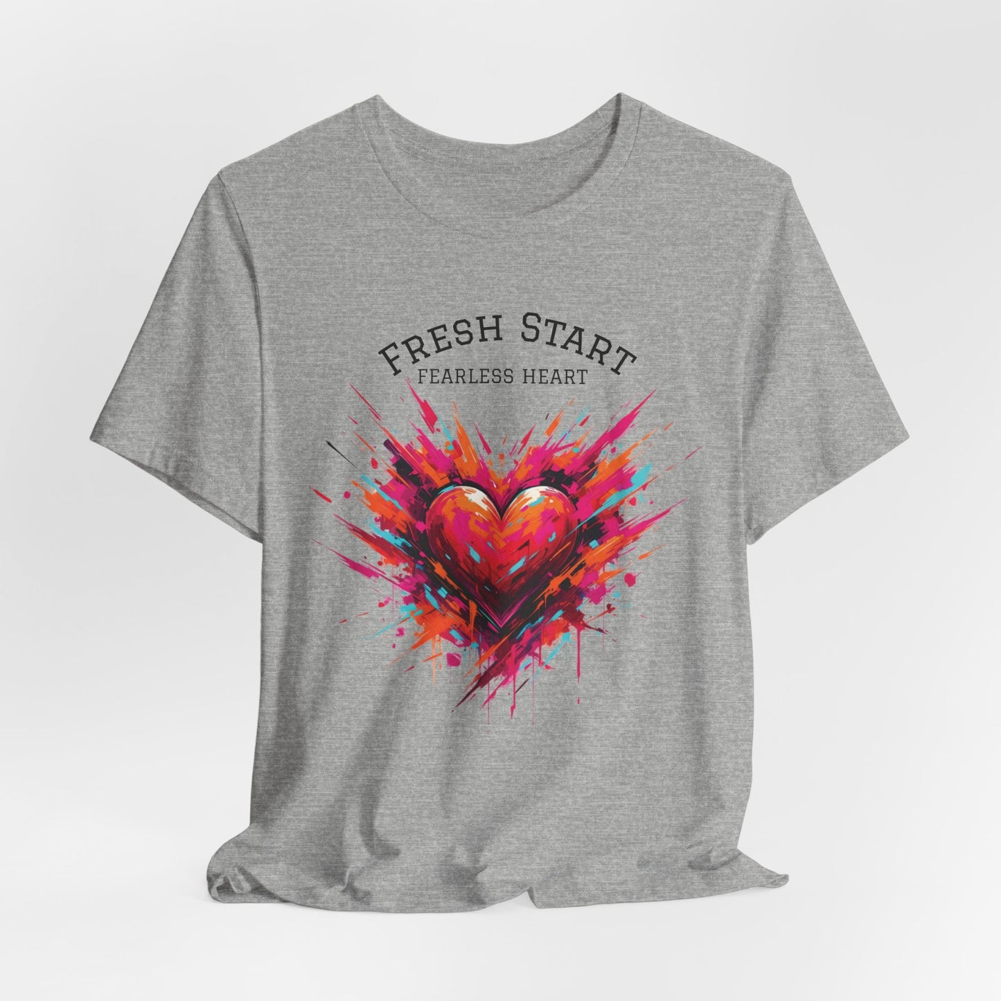 Fresh Start Heart T-Shirt - SJM Print Store