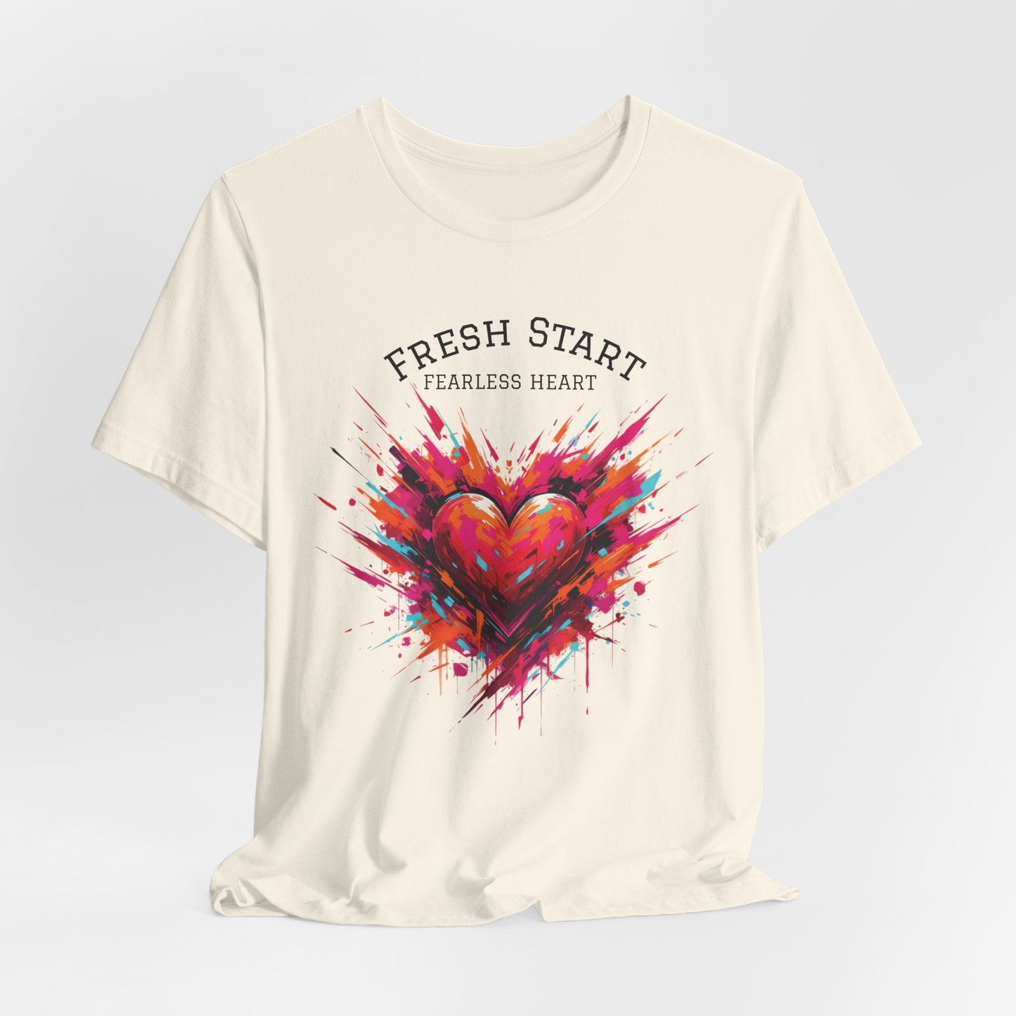 Fresh Start Heart T-Shirt - SJM Print Store