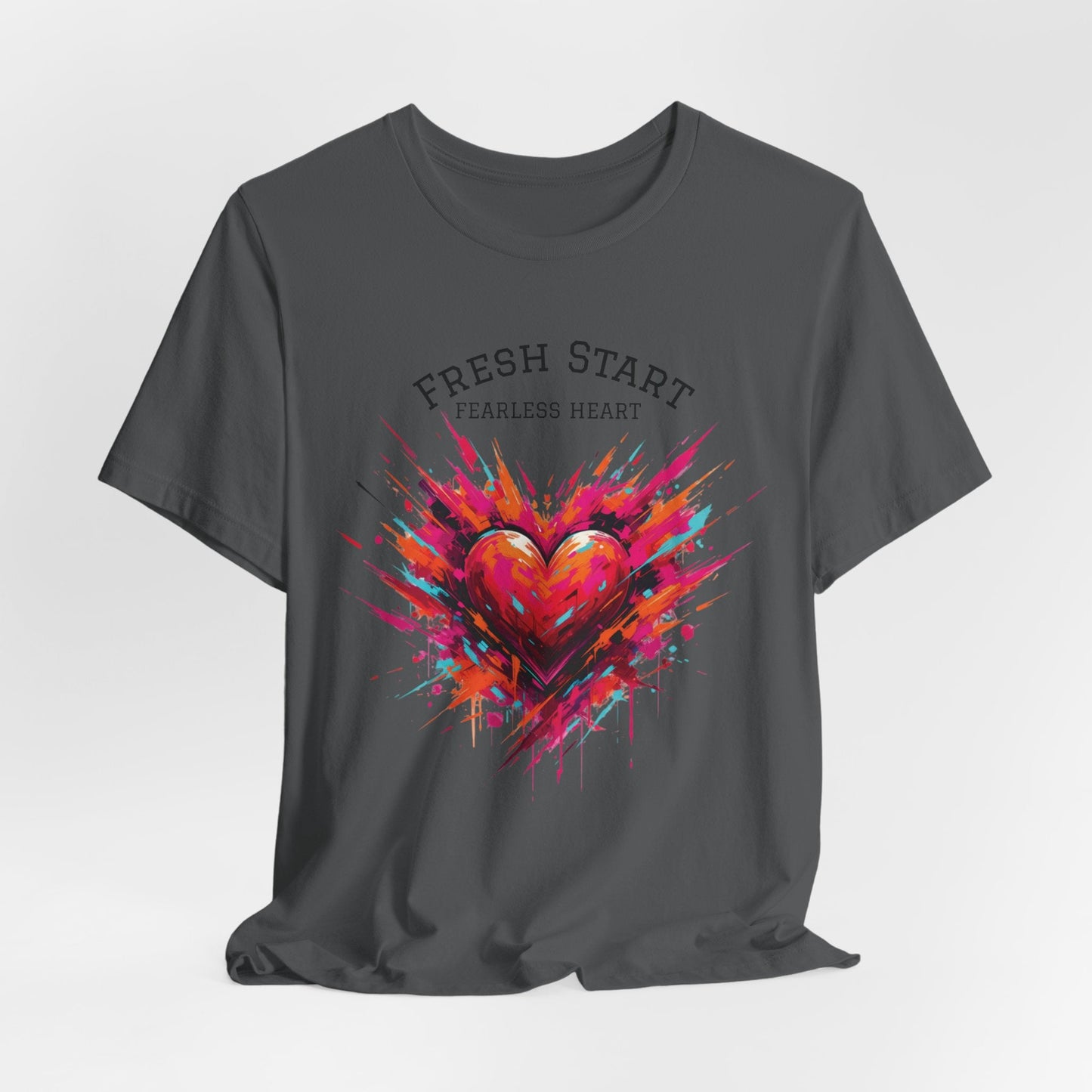 Fresh Start Heart T-Shirt - SJM Print Store