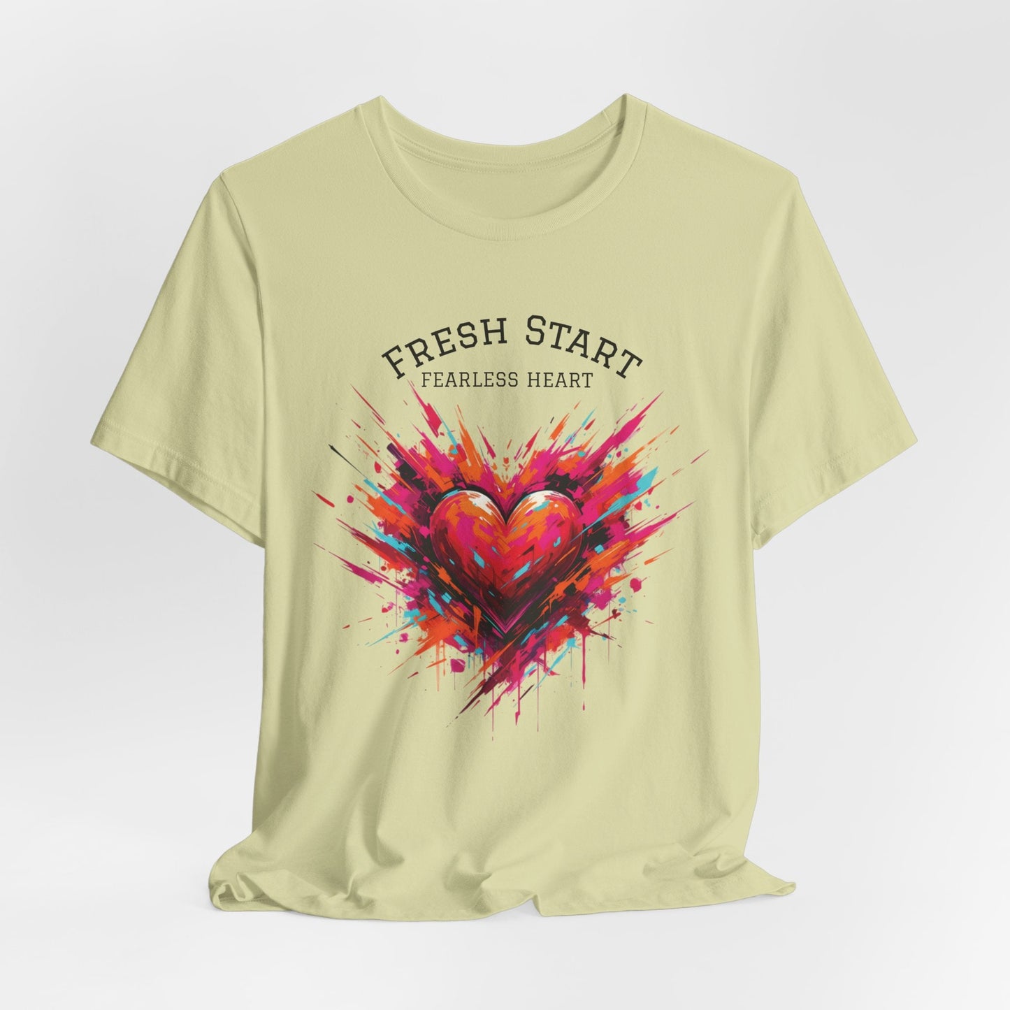 Fresh Start Heart T-Shirt - SJM Print Store