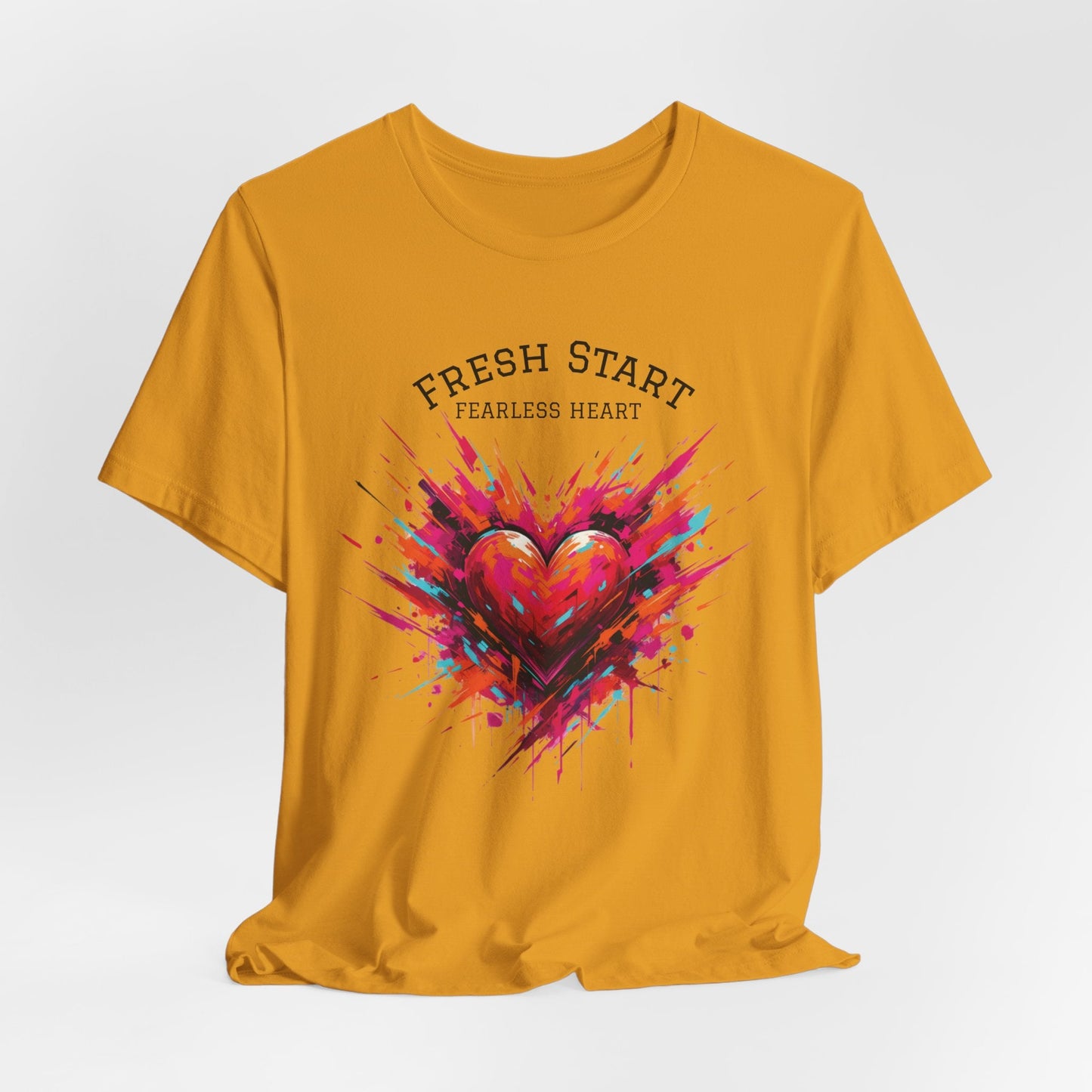 Fresh Start Heart T-Shirt - SJM Print Store