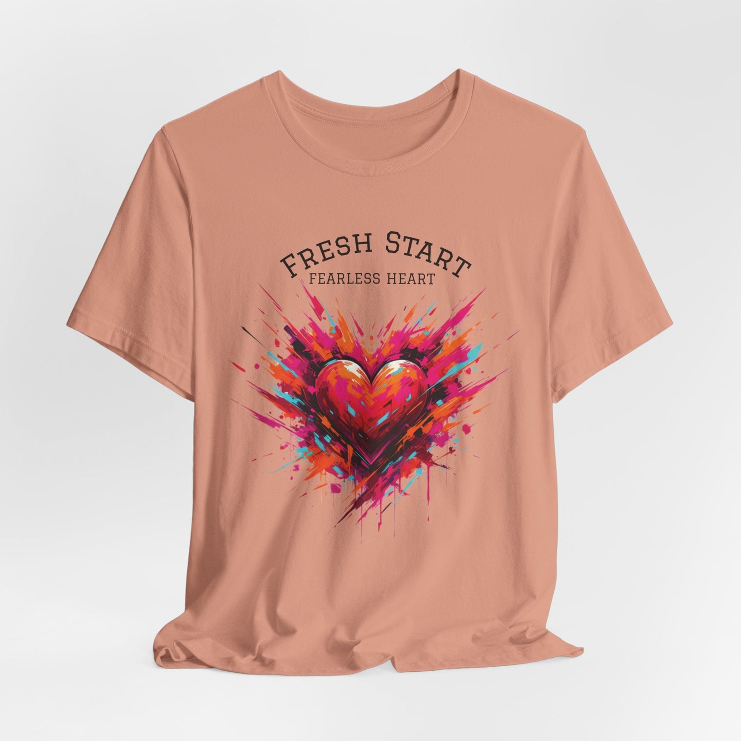Fresh Start Heart T-Shirt - SJM Print Store