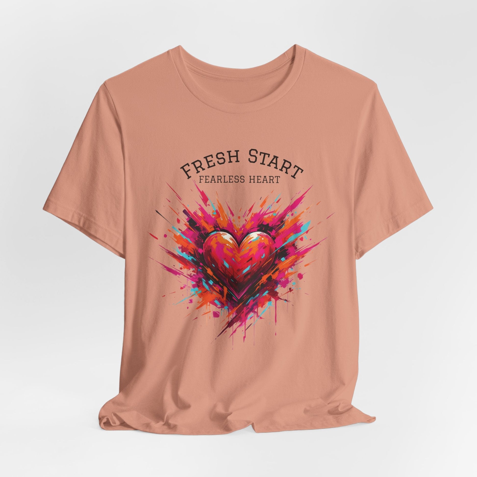 Fresh Start Heart T-Shirt - SJM Print Store