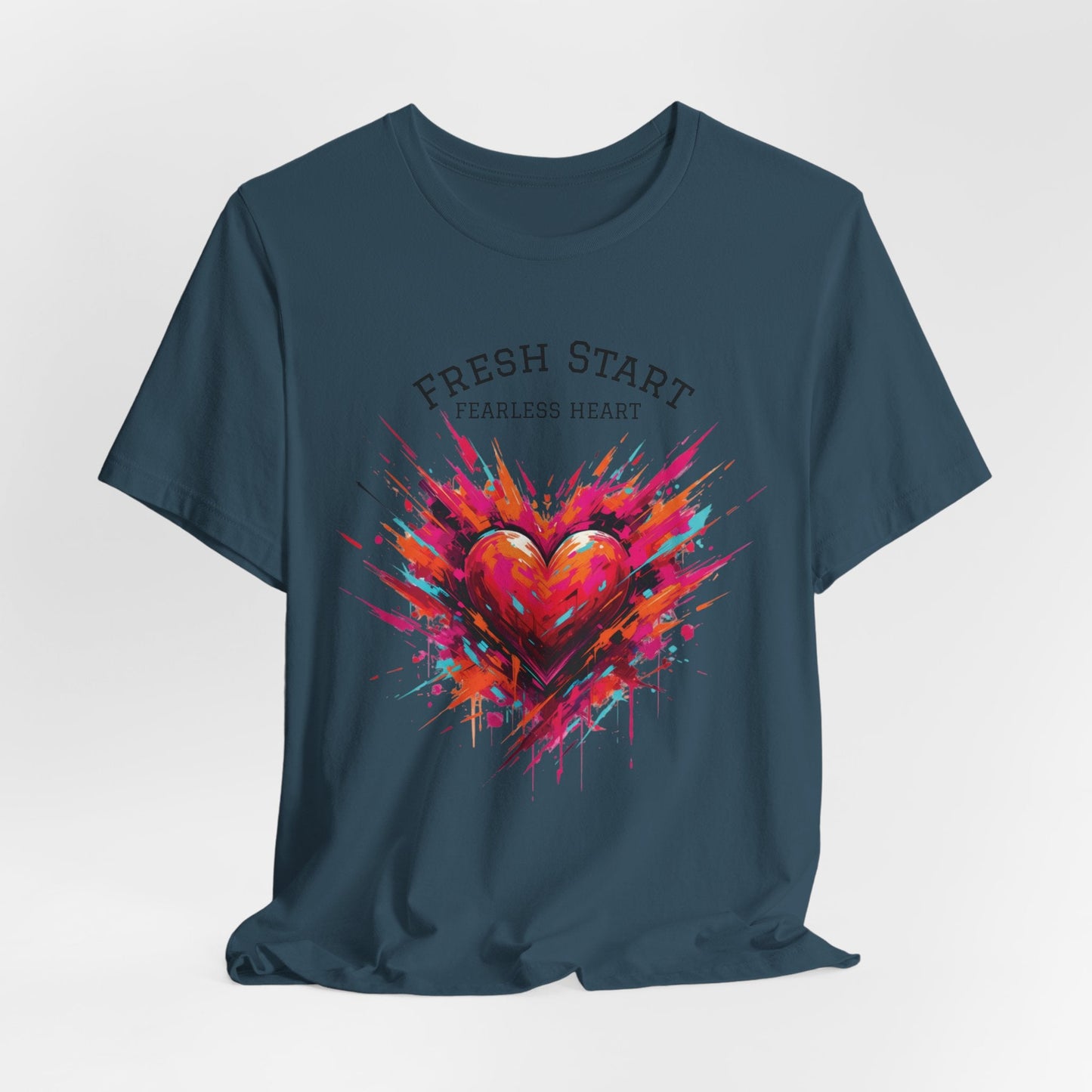 Fresh Start Heart T-Shirt - SJM Print Store