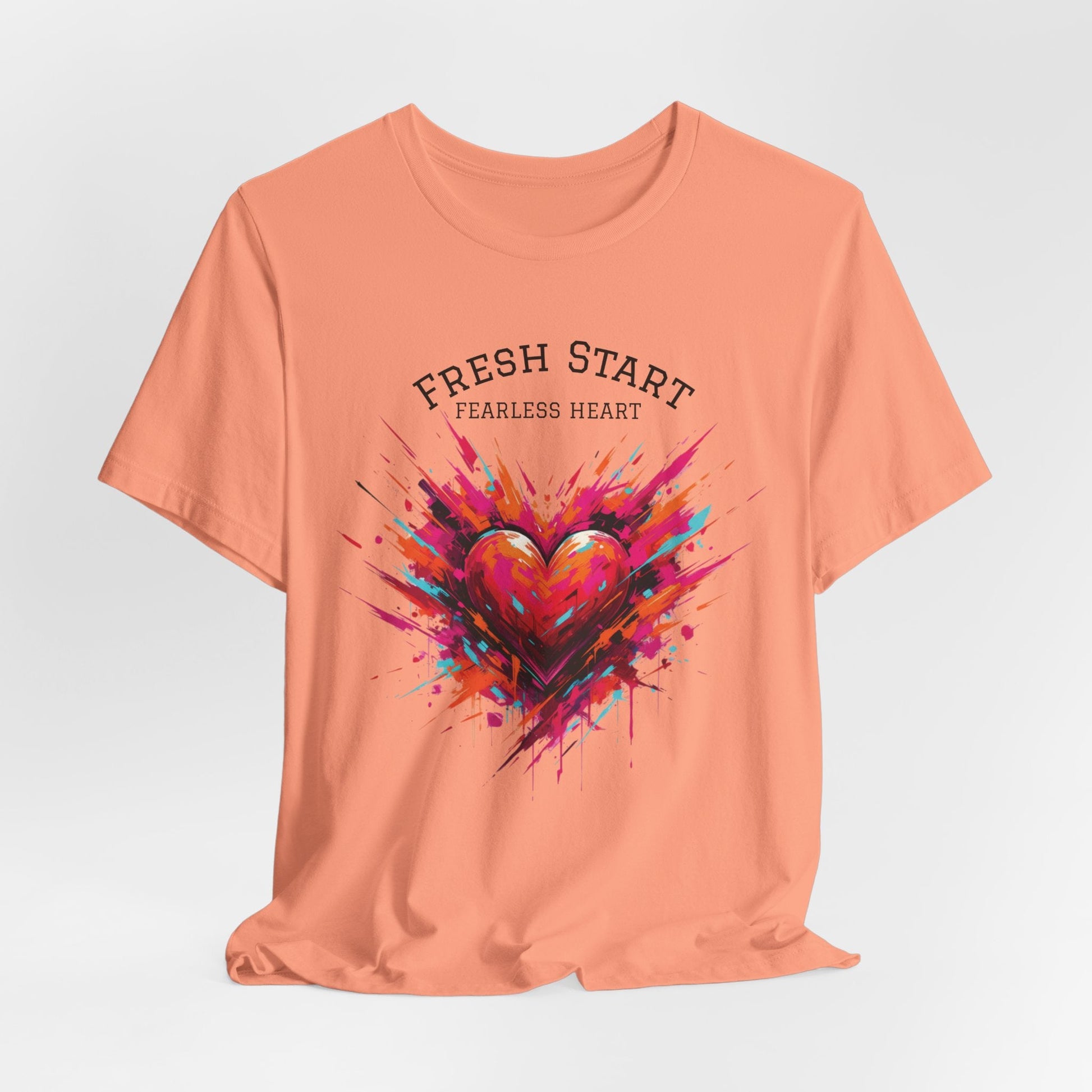 Fresh Start Heart T-Shirt - SJM Print Store