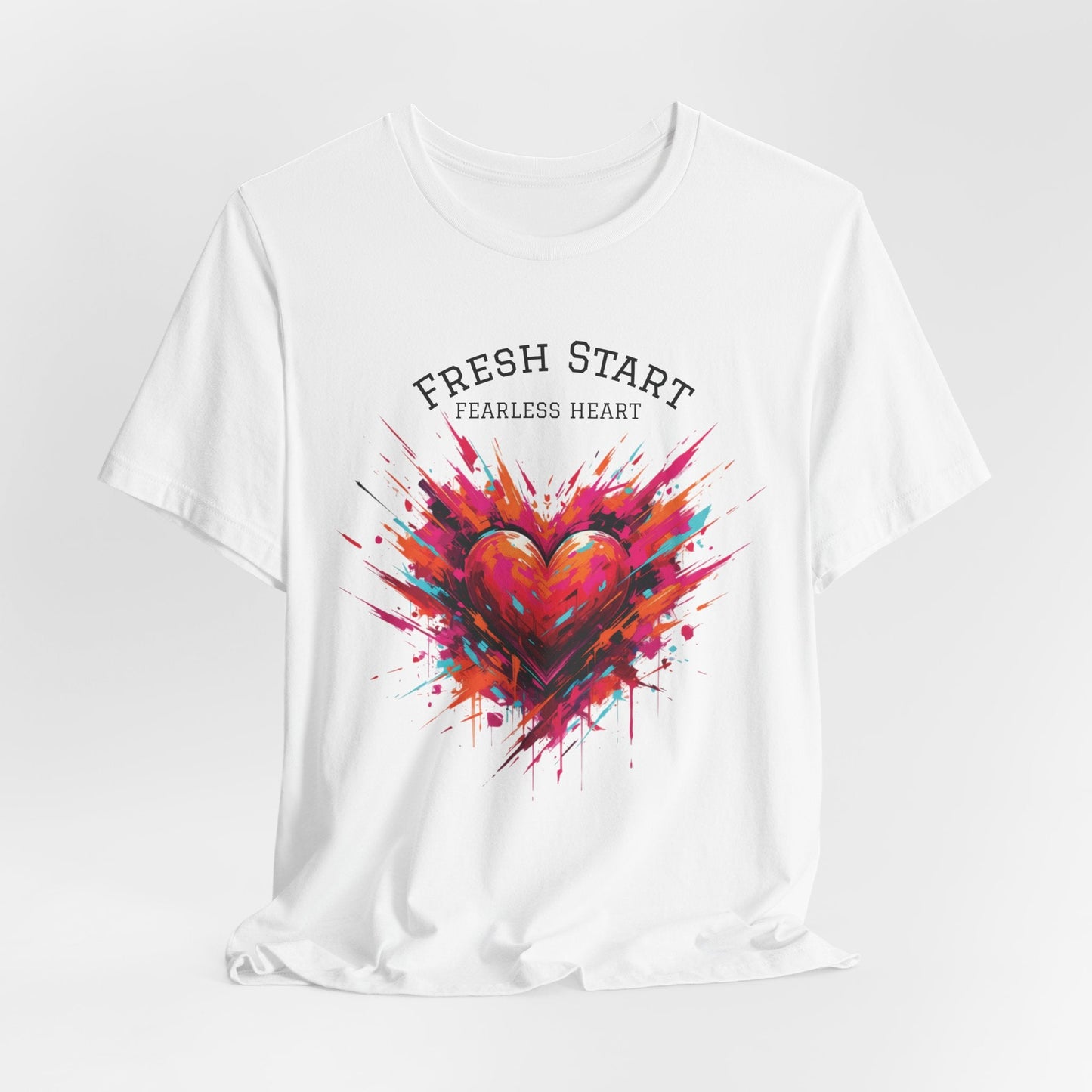 Fresh Start Heart T-Shirt - SJM Print Store