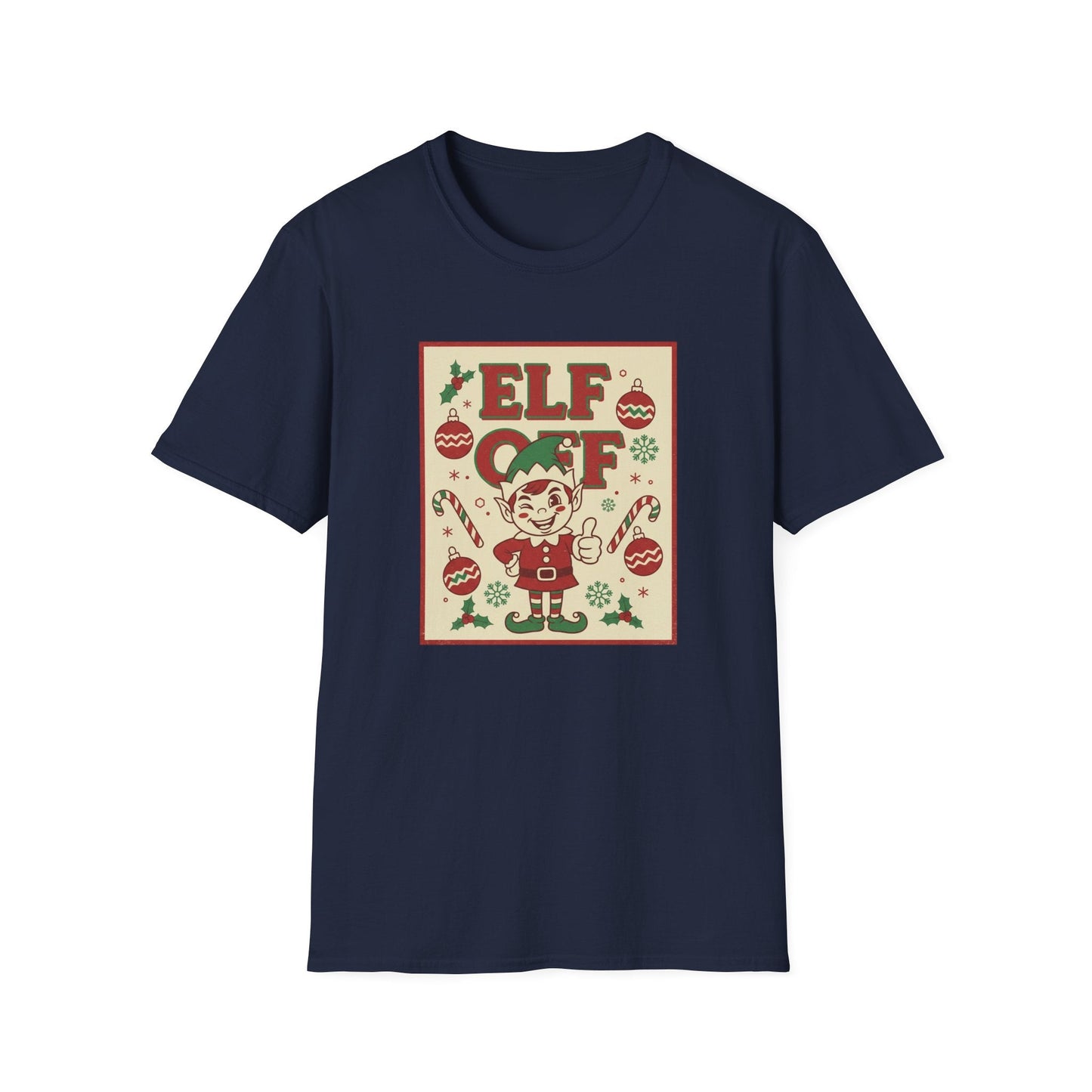 Funny Christmas Elf T-Shirt - SJM Print Store