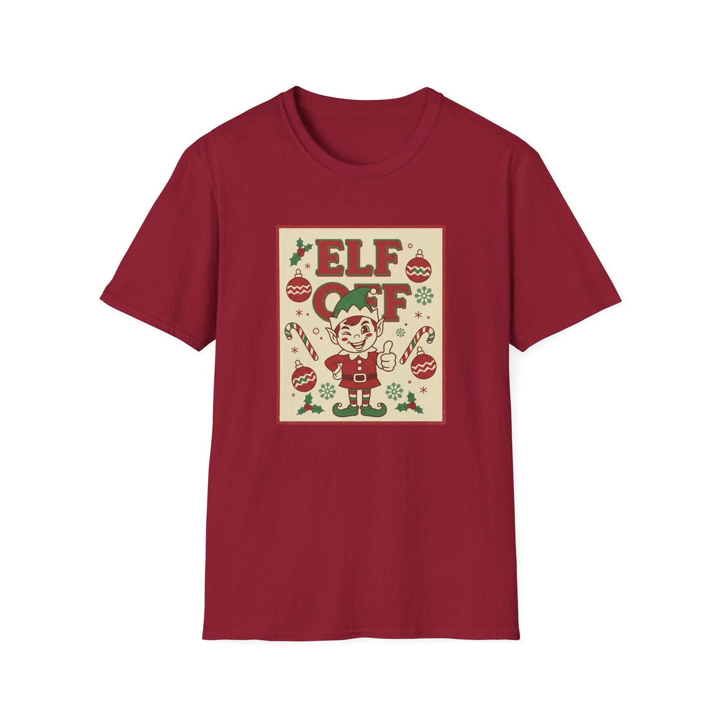 Funny Christmas Elf T-Shirt - SJM Print Store
