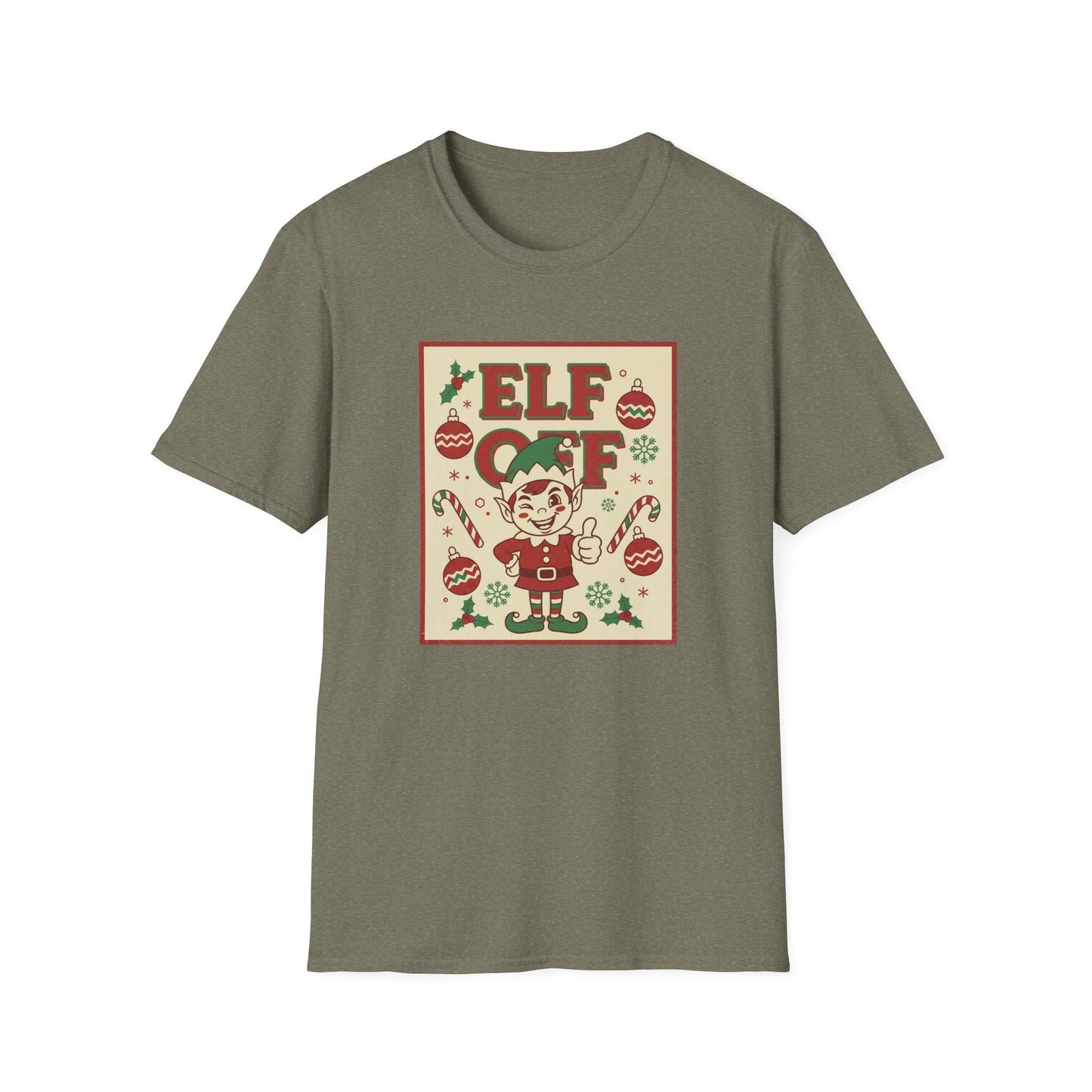 Funny Christmas Elf T-Shirt - SJM Print Store
