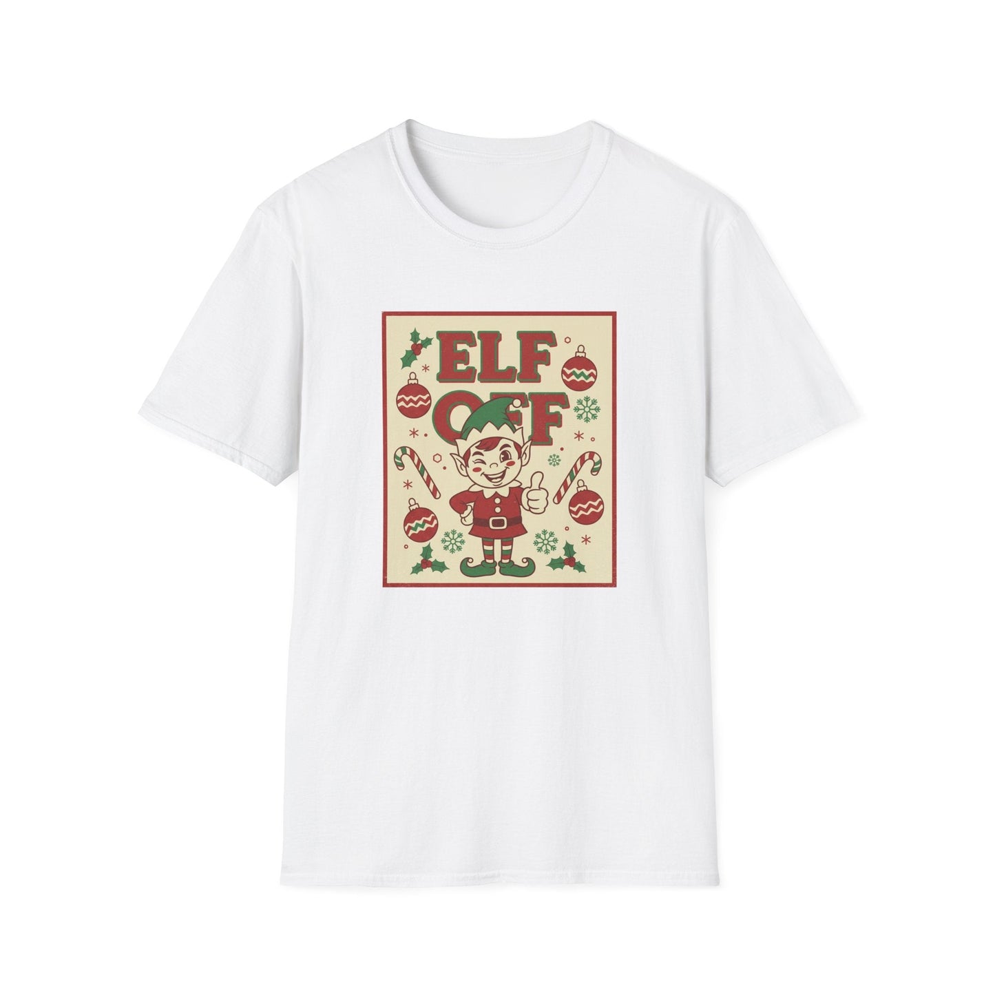 Funny Christmas Elf T-Shirt - SJM Print Store