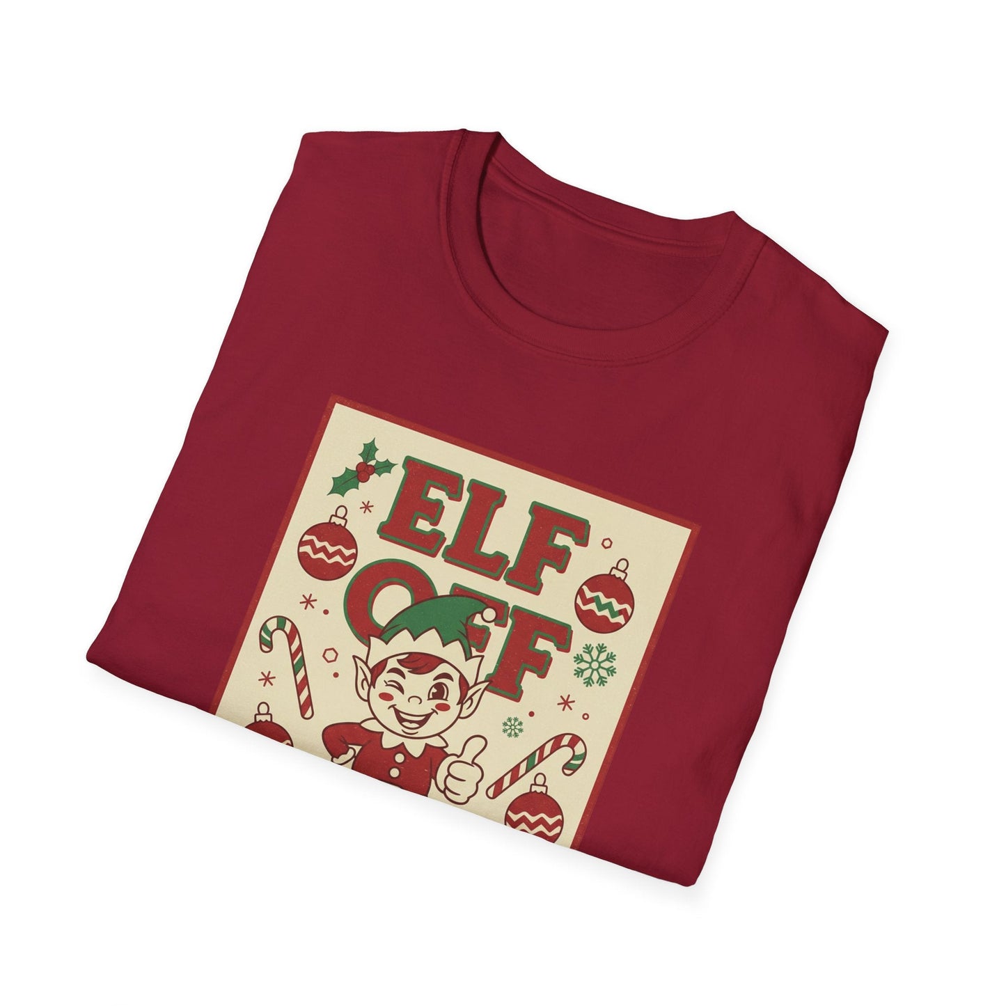 Funny Christmas Elf T-Shirt - SJM Print Store