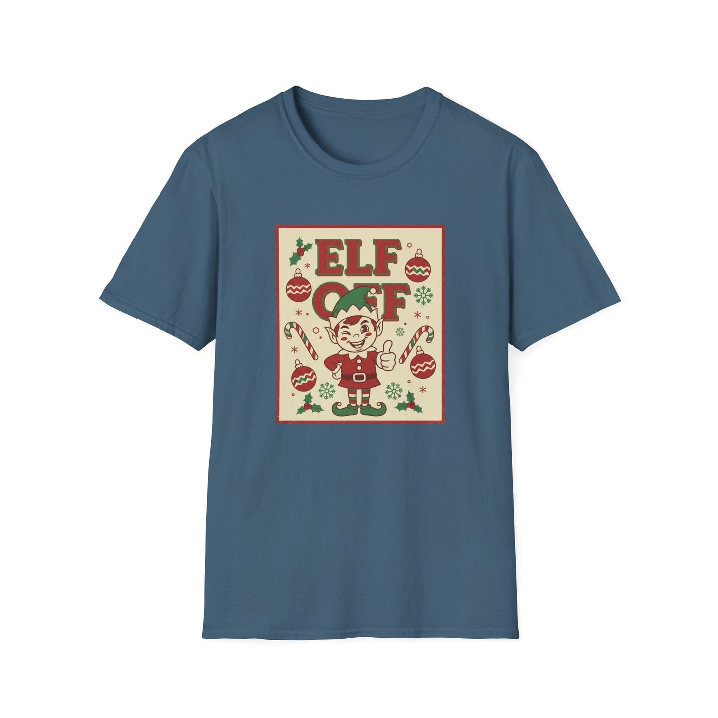 Funny Christmas Elf T-Shirt - SJM Print Store