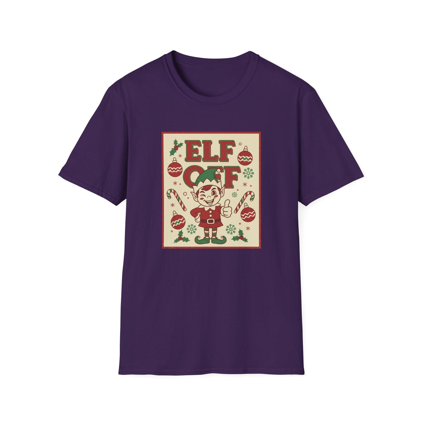 Funny Christmas Elf T-Shirt - SJM Print Store