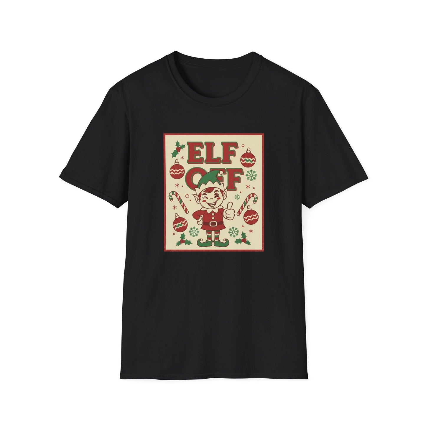 Funny Christmas Elf T-Shirt - SJM Print Store