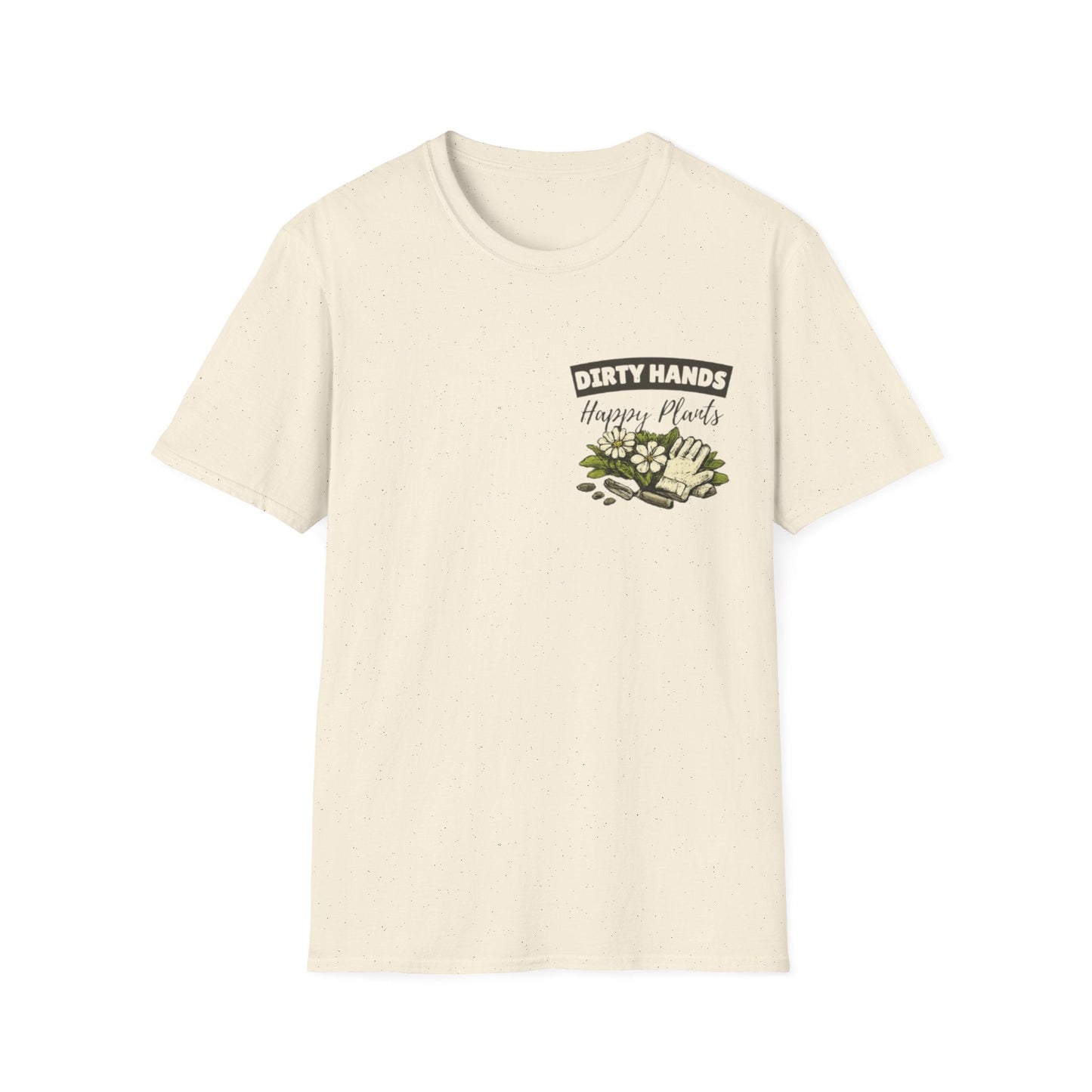 Gardener T-Shirt, Dirty Hands Happy Plants - SJM Print Store