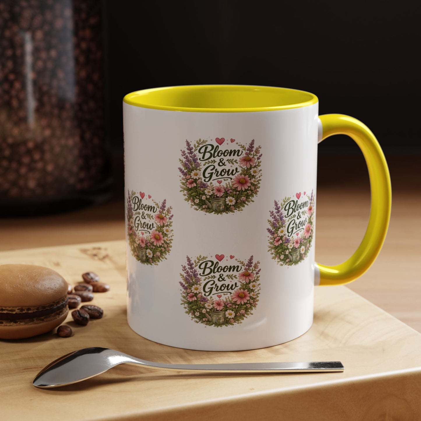 Gardeners Bloom & Grow Accent Coffee Mug - SJM Print Store