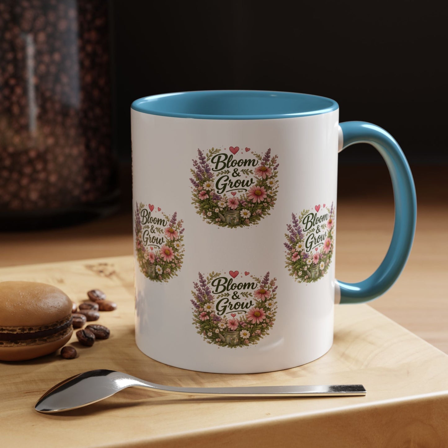 Gardeners Bloom & Grow Accent Coffee Mug - SJM Print Store