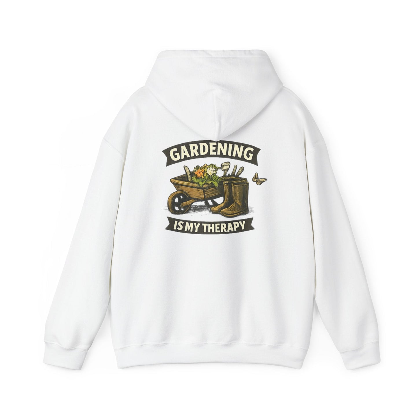 Gardening Is My Therapy Hoodie - SJM Print Store