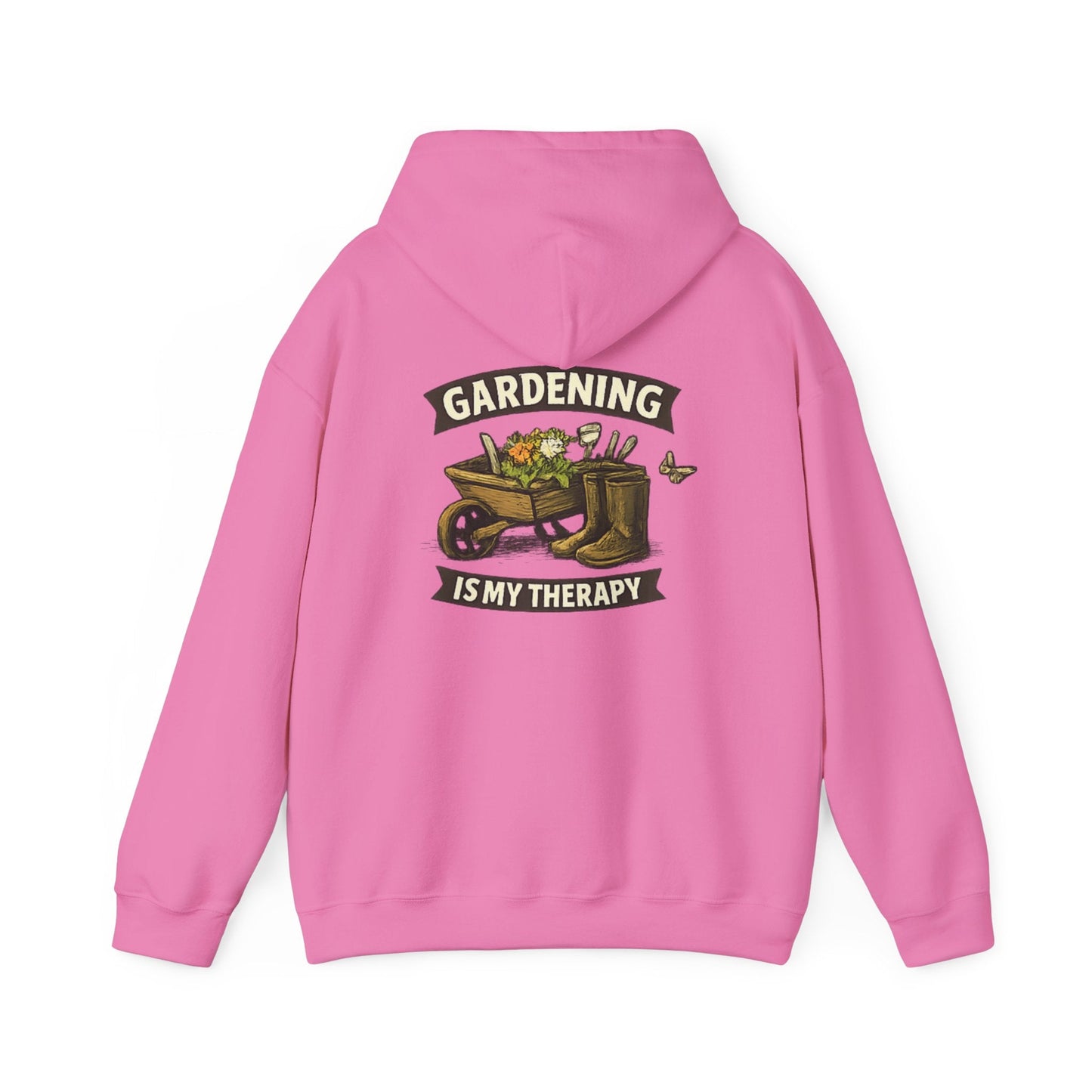 Gardening Is My Therapy Hoodie - SJM Print Store