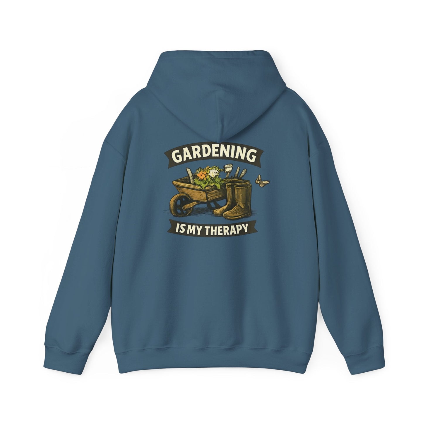 Gardening Is My Therapy Hoodie - SJM Print Store