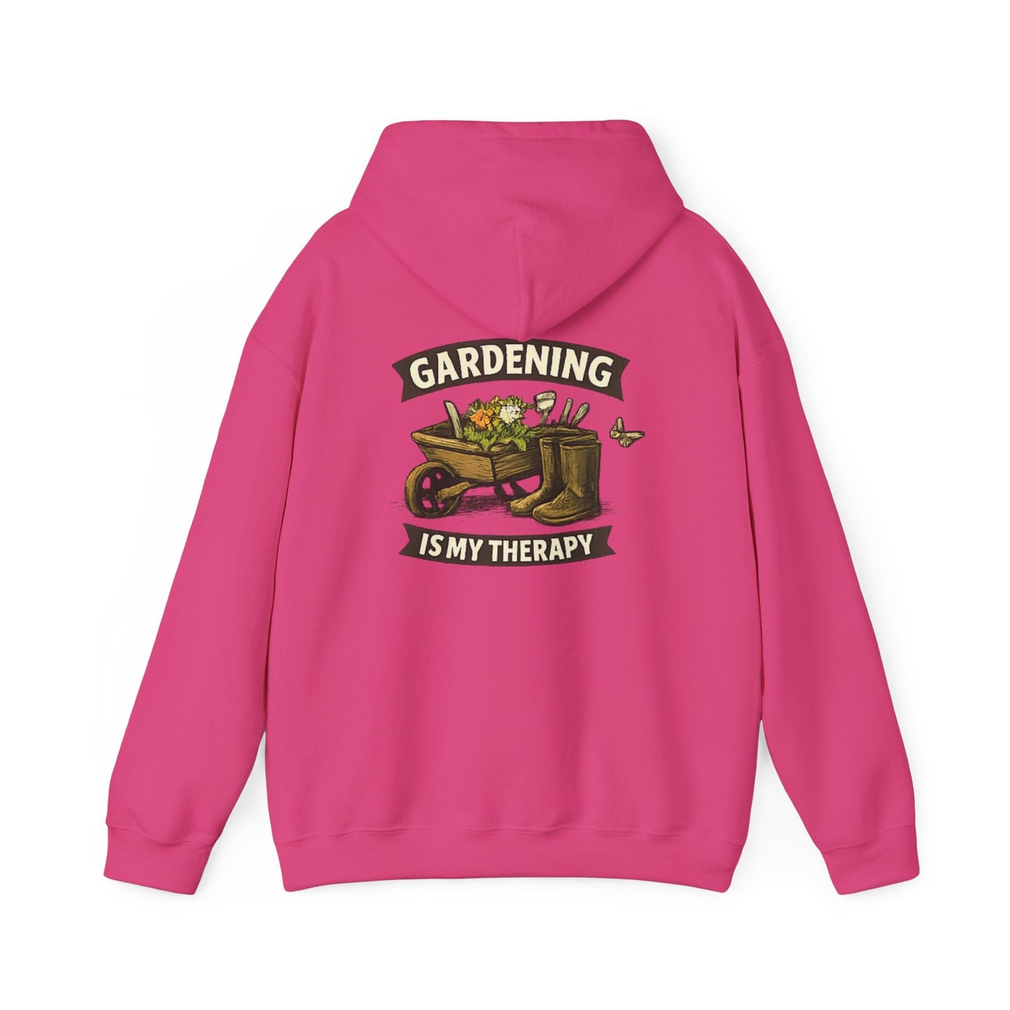 Gardening Is My Therapy Hoodie - SJM Print Store