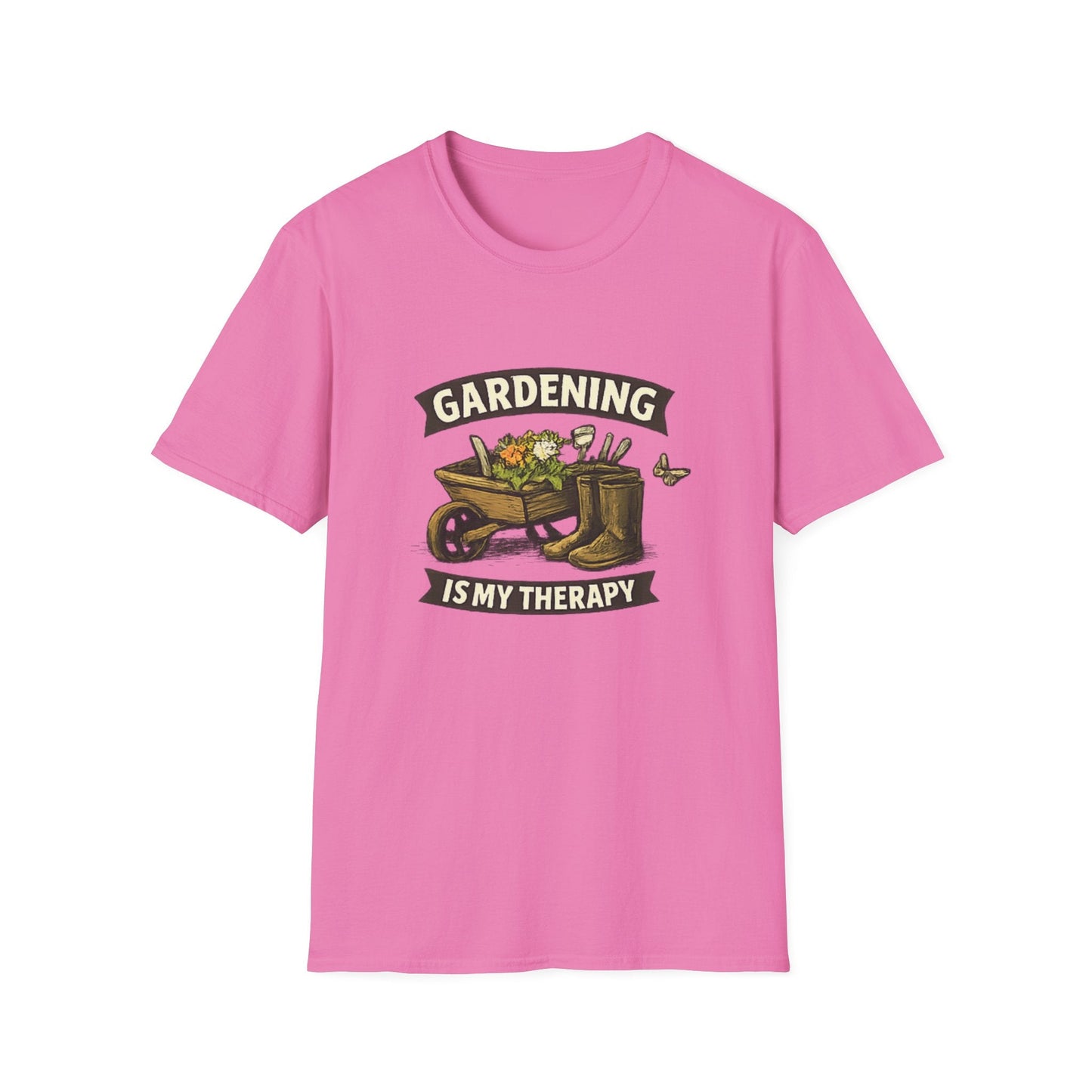 Gardening Is My Therapy T-Shirt - SJM Print Store