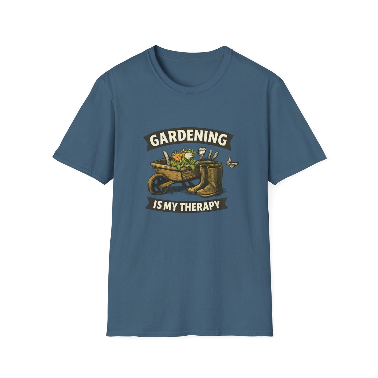 Gardening Is My Therapy T-Shirt - SJM Print Store