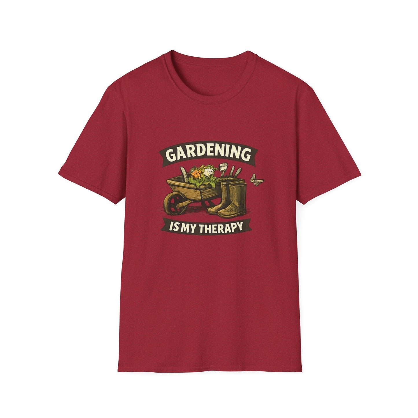 Gardening Is My Therapy T-Shirt - SJM Print Store