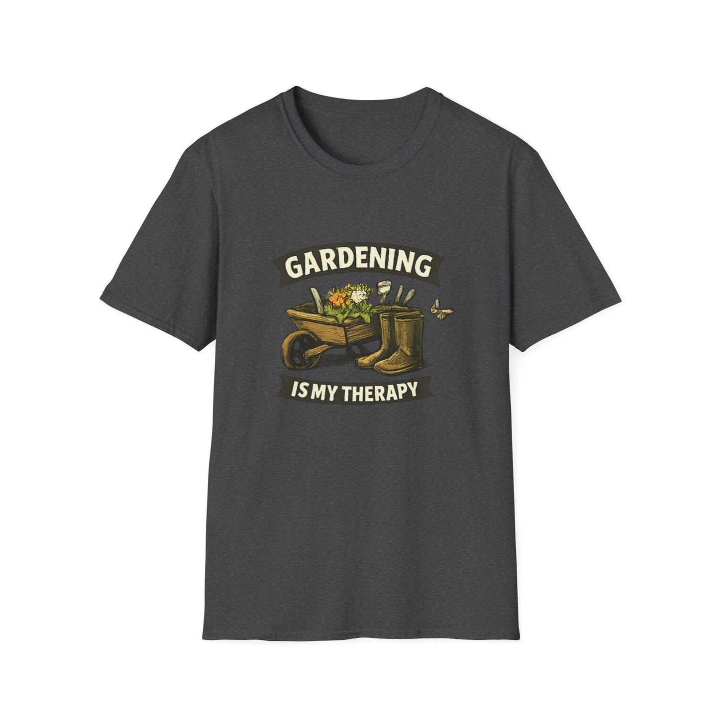 Gardening Is My Therapy T-Shirt - SJM Print Store