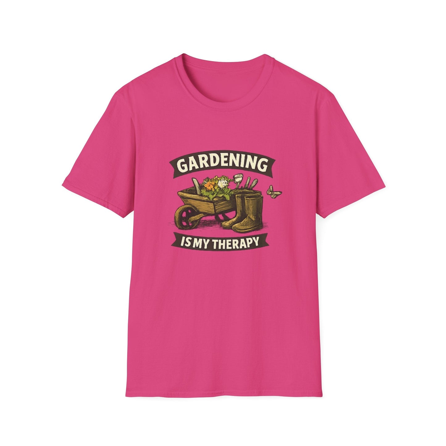 Gardening Is My Therapy T-Shirt - SJM Print Store