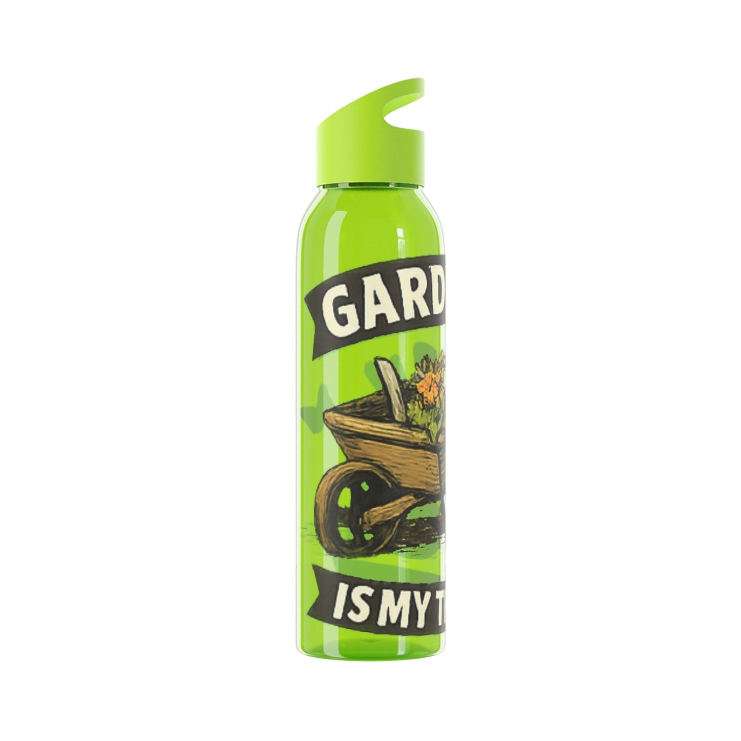 Gardening Is My Therapy Water Bottle - SJM Print Store