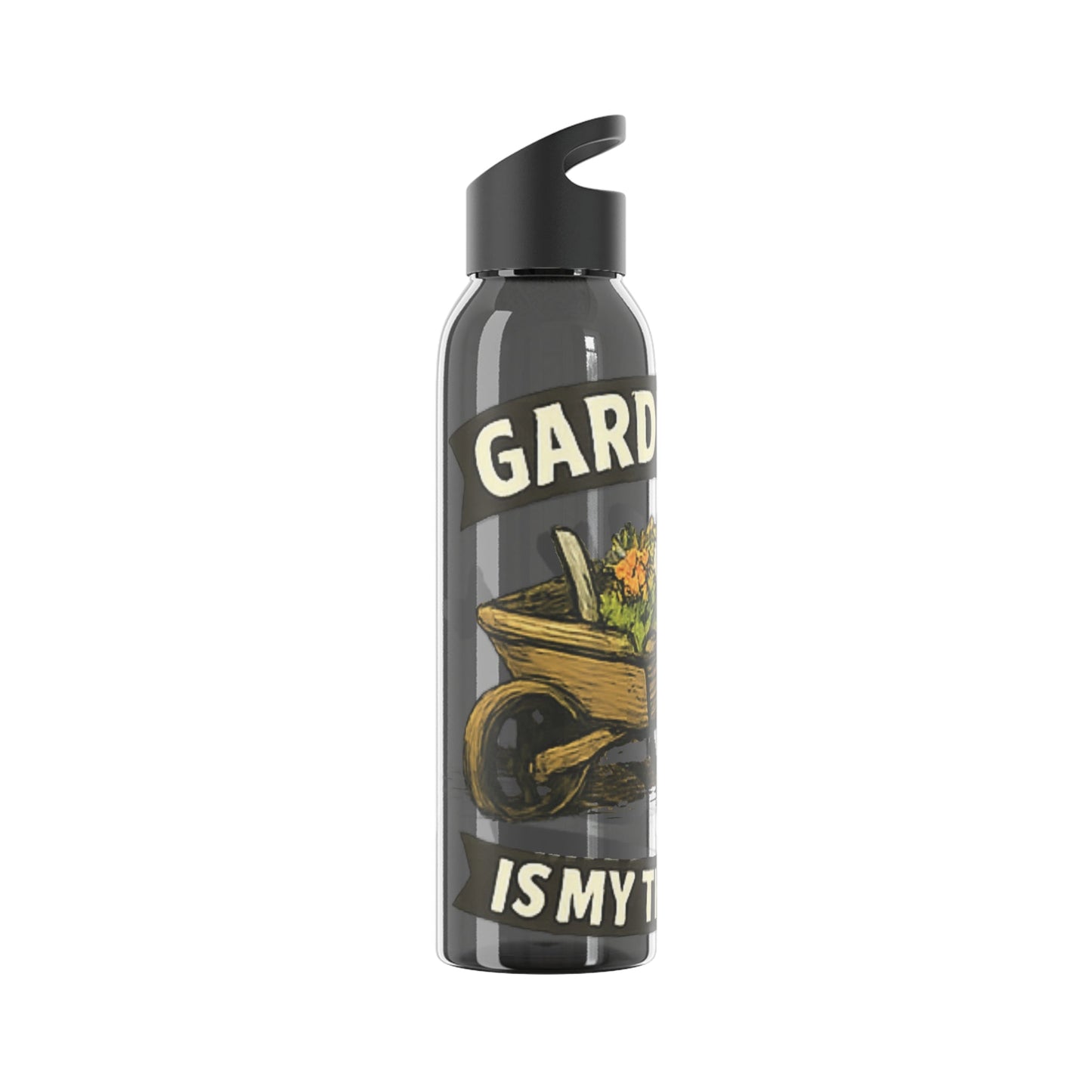 Gardening Is My Therapy Water Bottle - SJM Print Store
