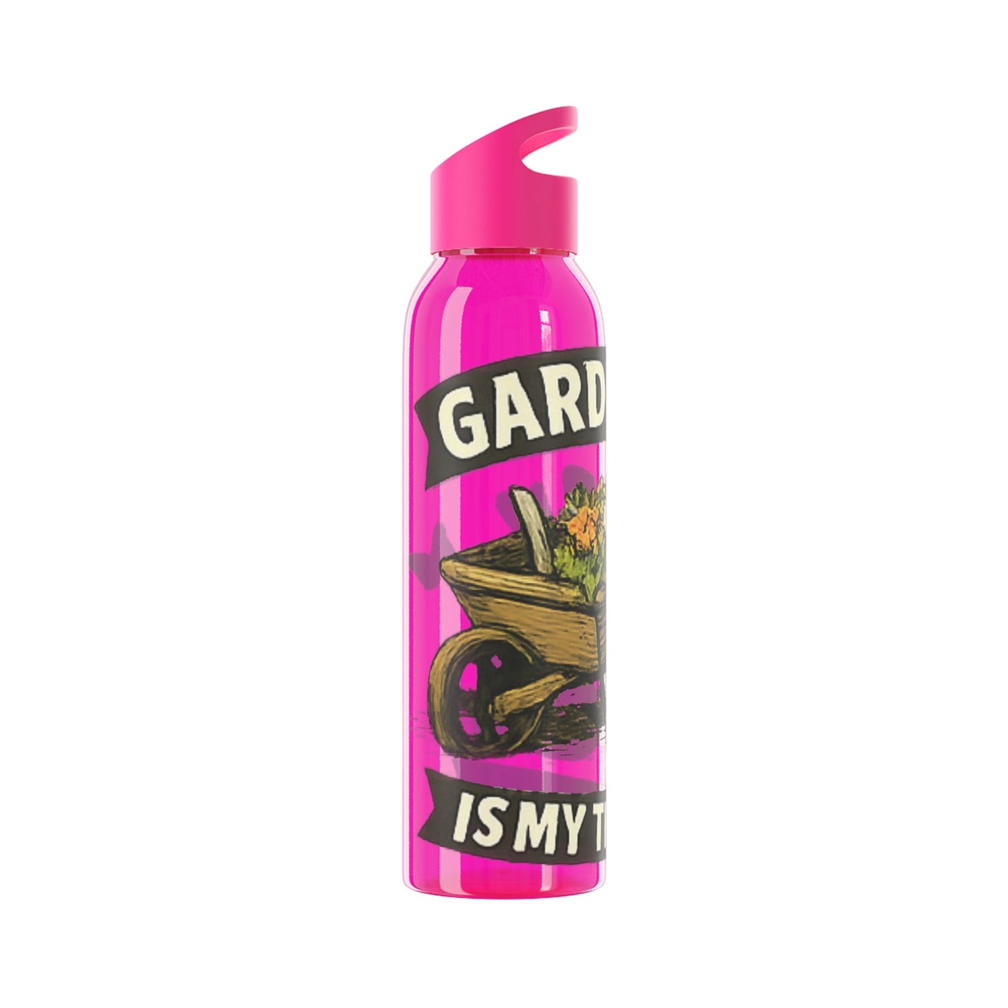 Gardening Is My Therapy Water Bottle - SJM Print Store