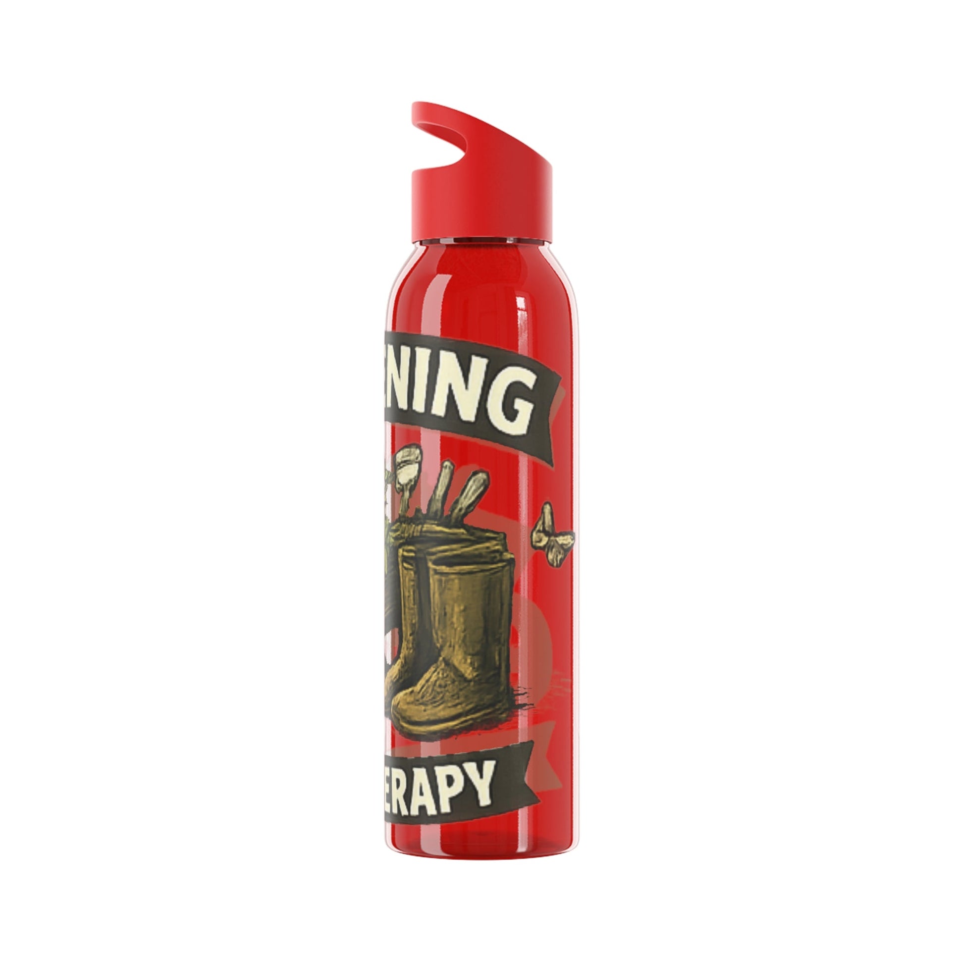 Gardening Is My Therapy Water Bottle - SJM Print Store