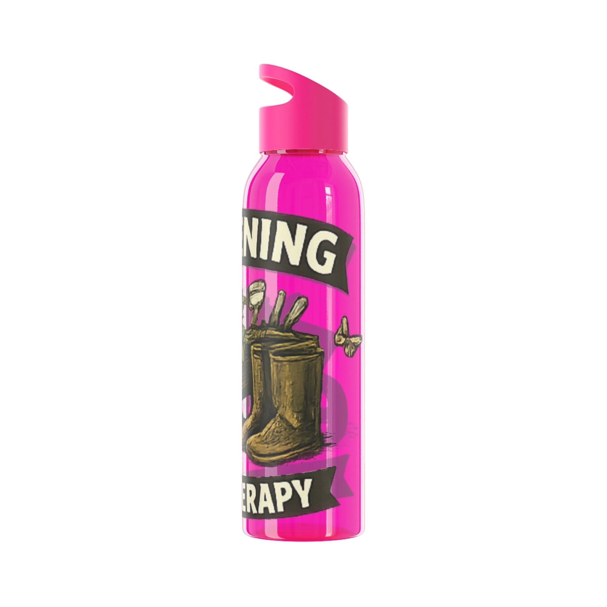 Gardening Is My Therapy Water Bottle - SJM Print Store