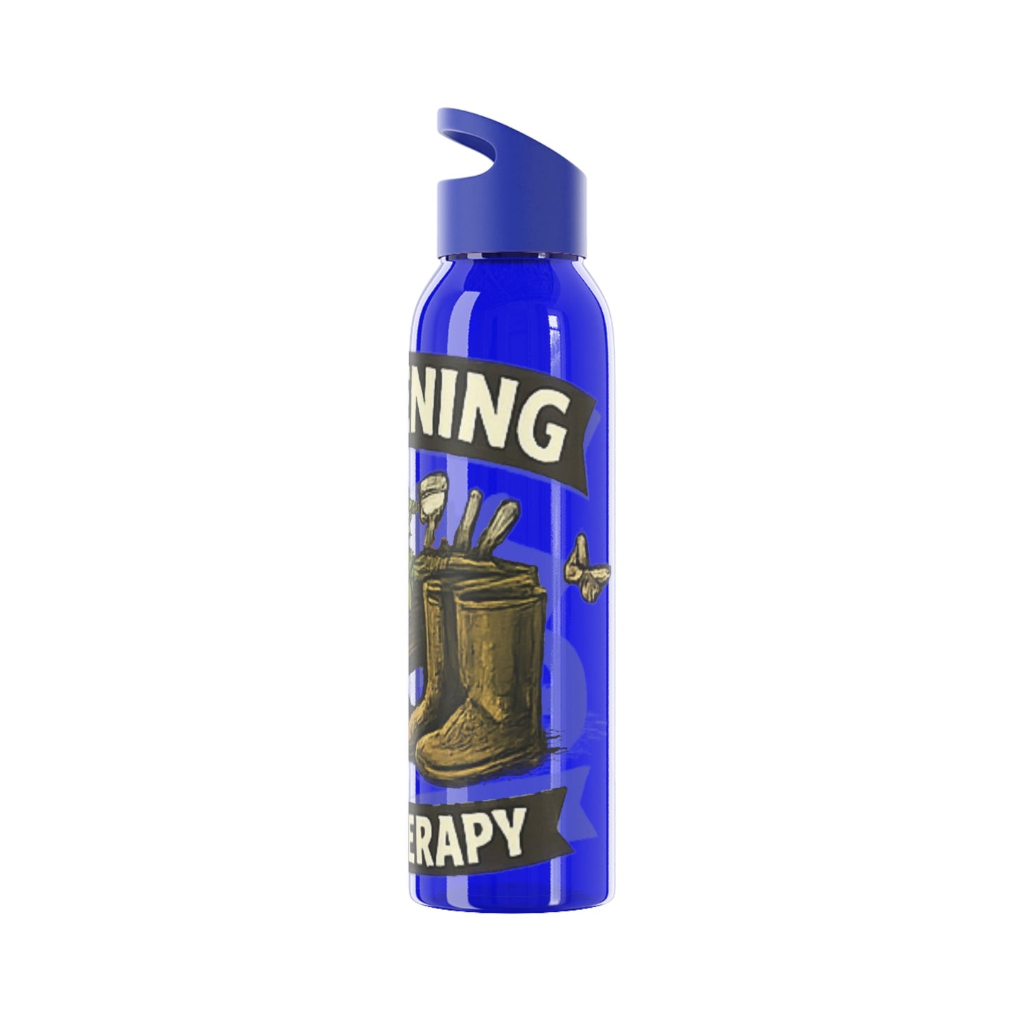 Gardening Is My Therapy Water Bottle - SJM Print Store