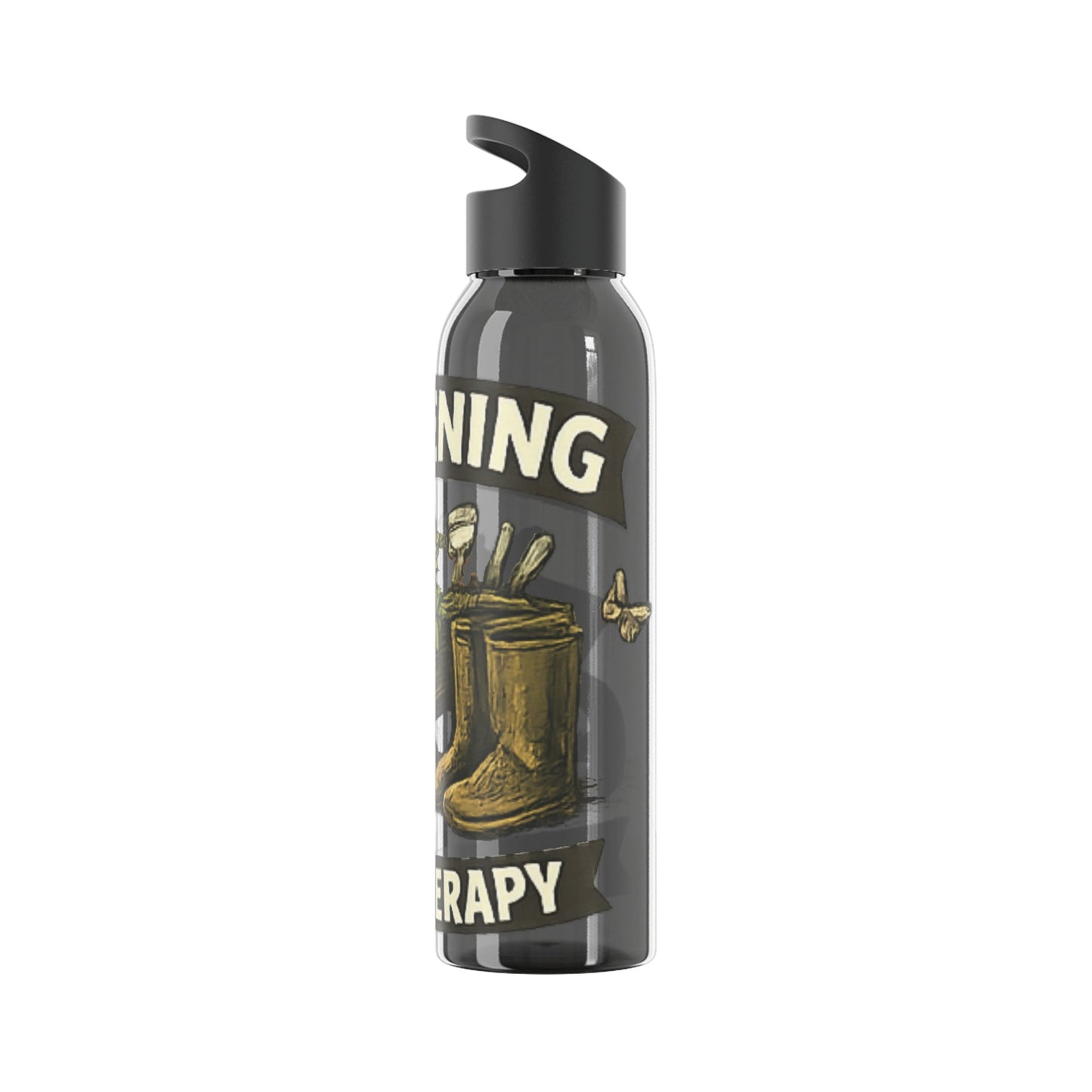Gardening Is My Therapy Water Bottle - SJM Print Store