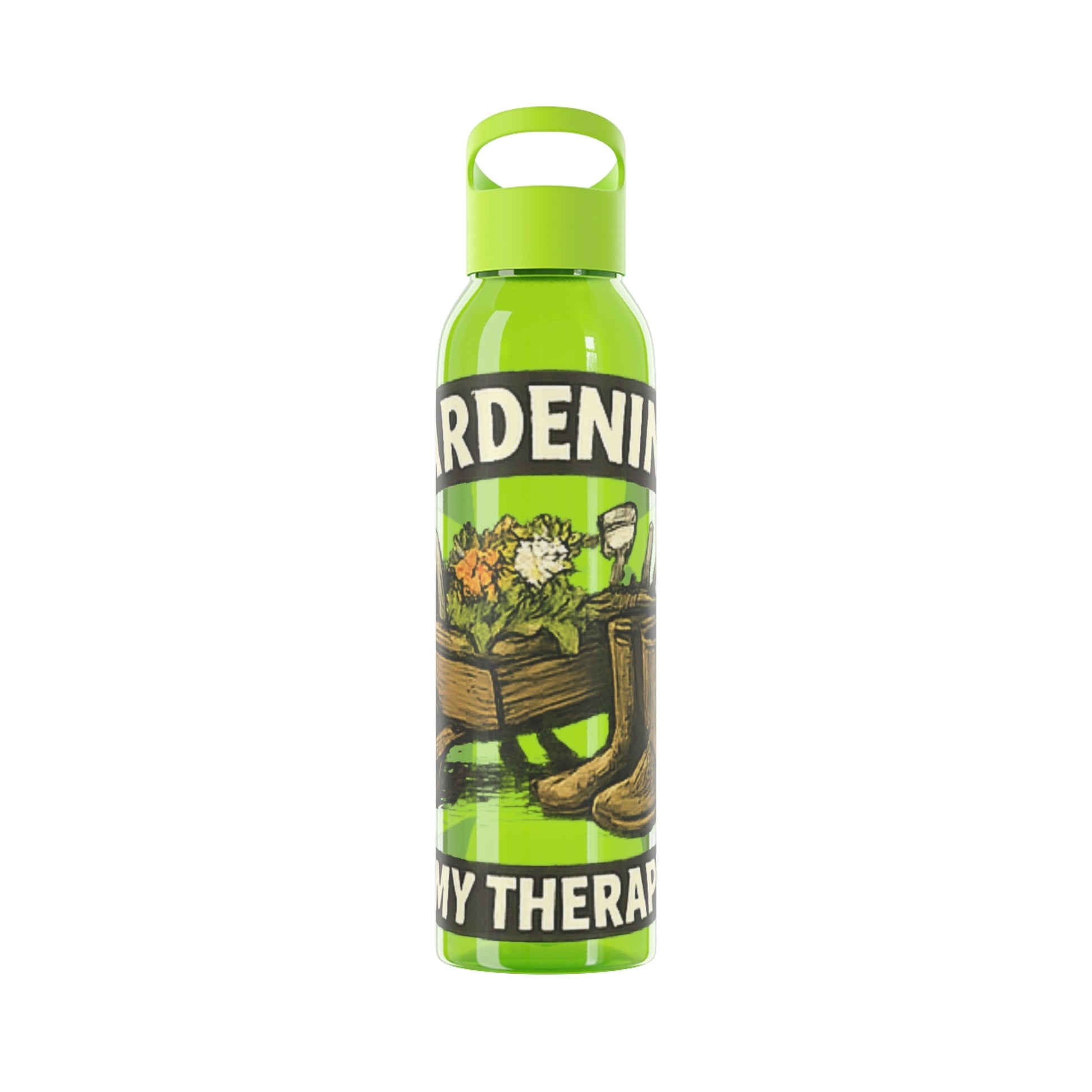 Gardening Is My Therapy Water Bottle - SJM Print Store