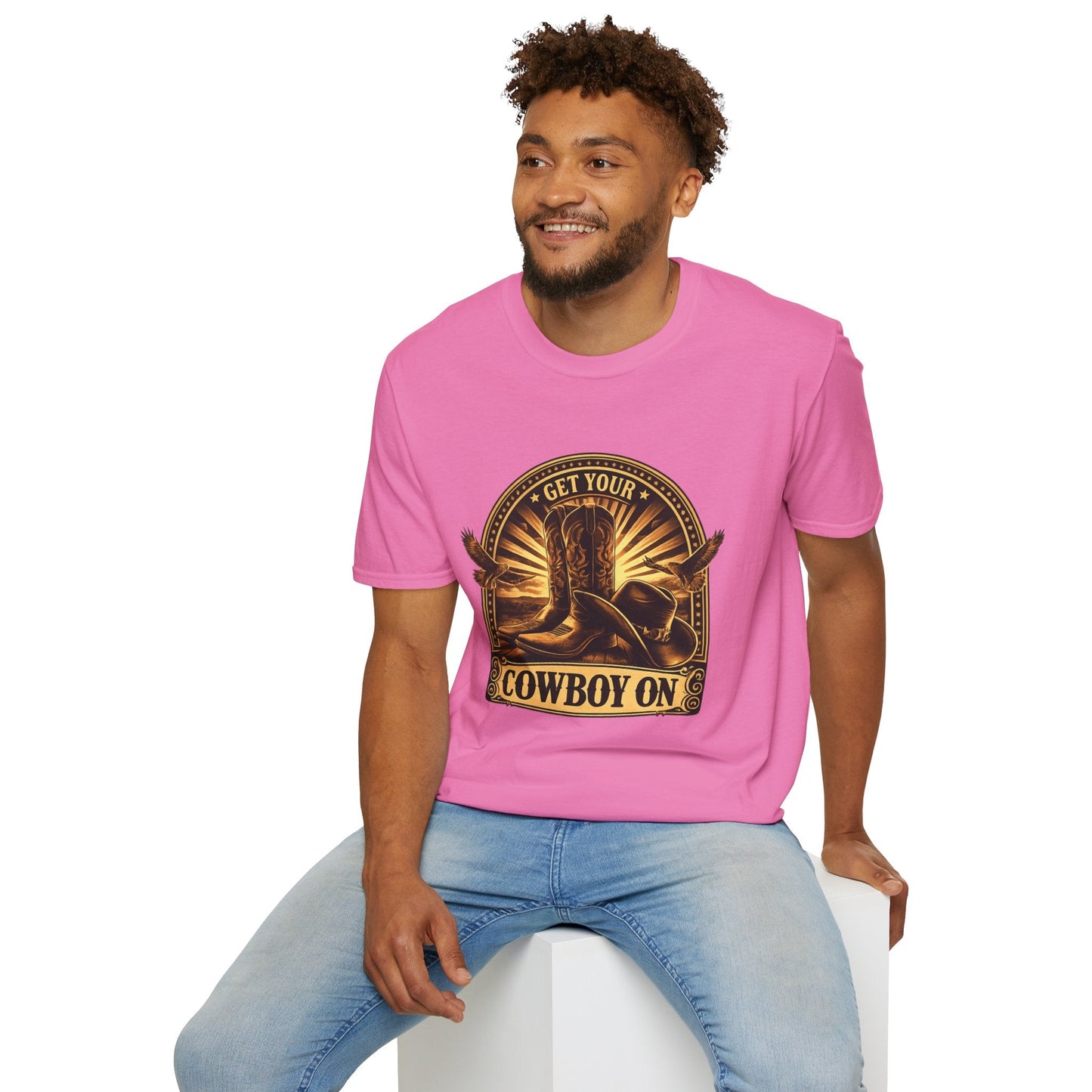 Get Your Cowboy On Country Music T-Shirt - SJM Print Store
