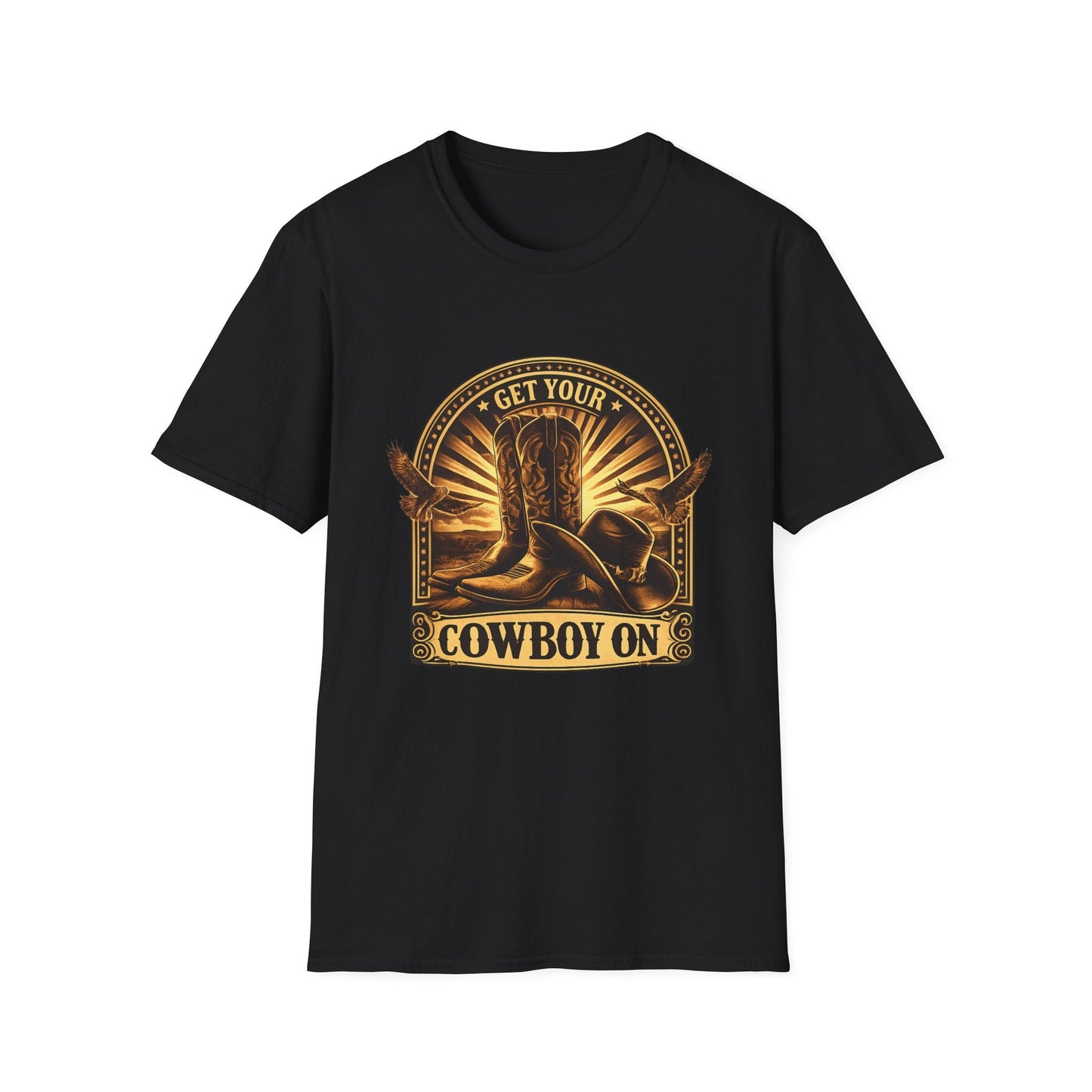 Get Your Cowboy On Country Music T-Shirt - SJM Print Store