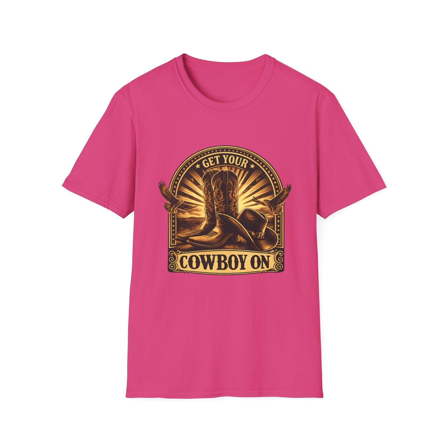 Get Your Cowboy On Country Music T-Shirt - SJM Print Store