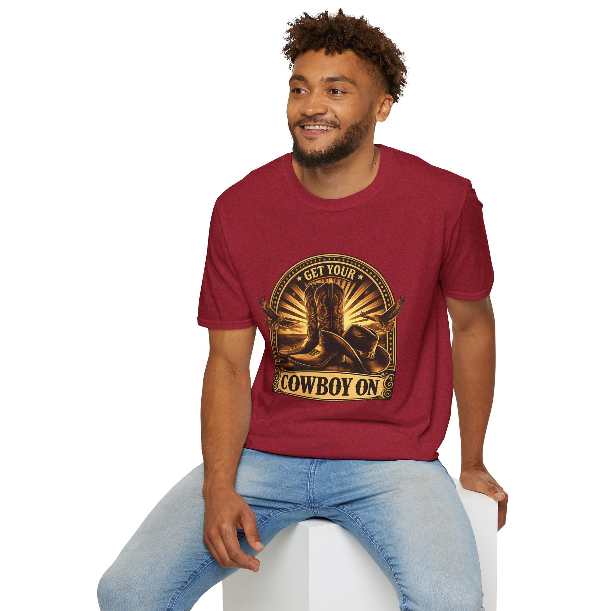Get Your Cowboy On Country Music T-Shirt - SJM Print Store