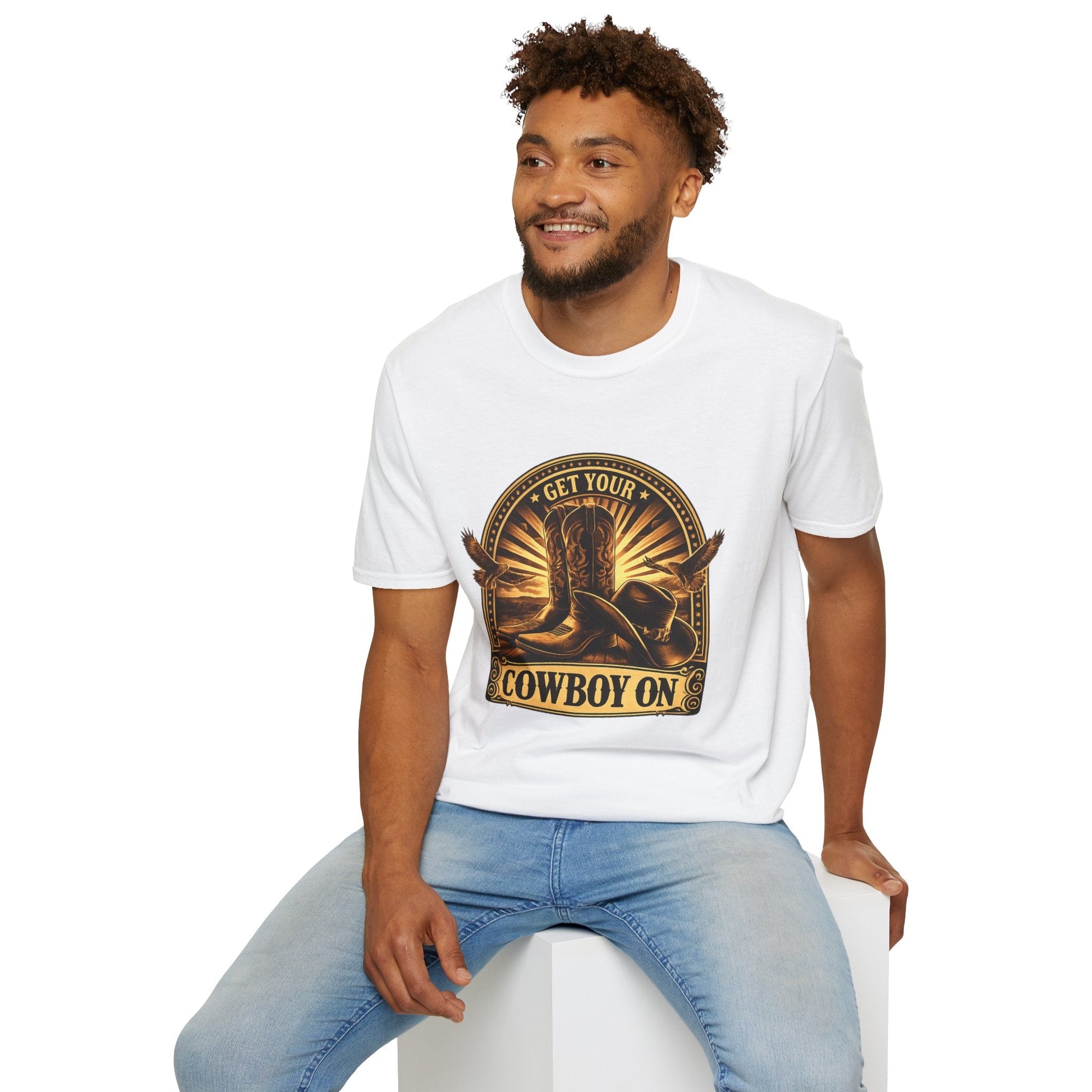 Get Your Cowboy On Country Music T-Shirt - SJM Print Store