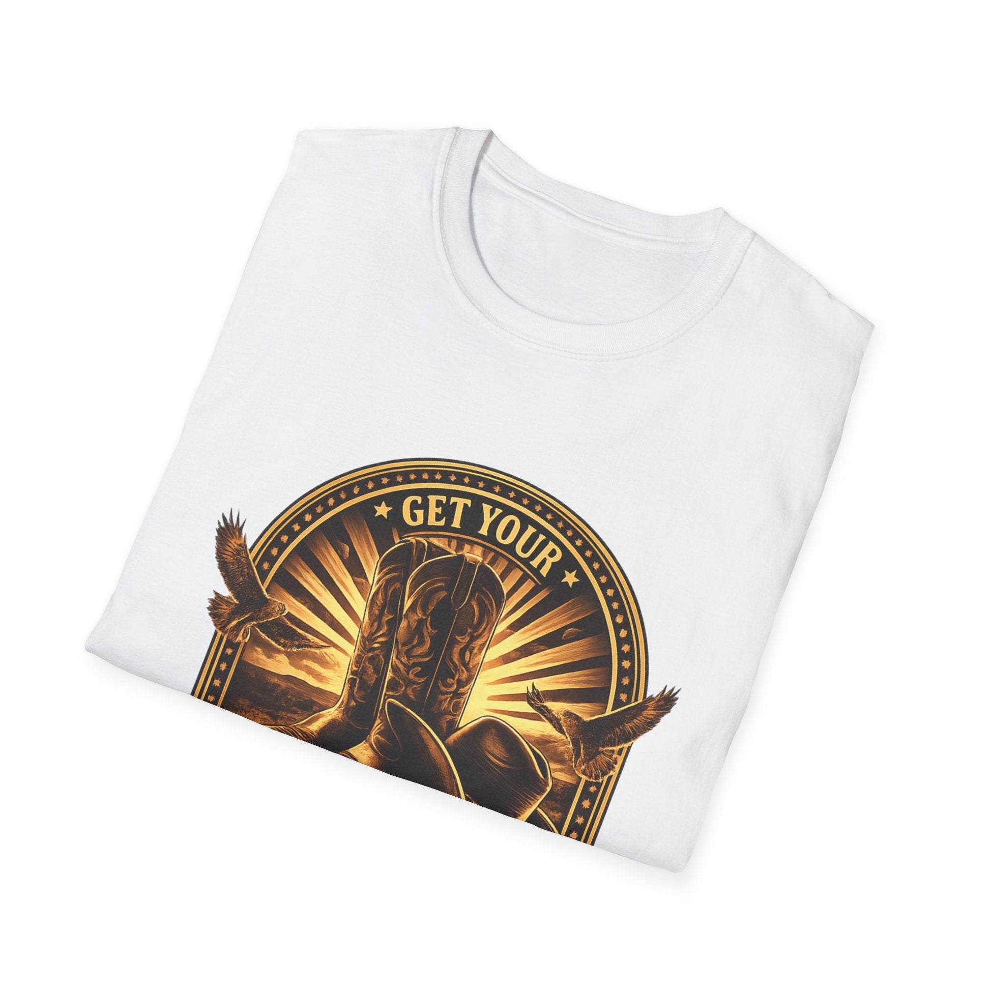 Get Your Cowboy On Country Music T-Shirt - SJM Print Store