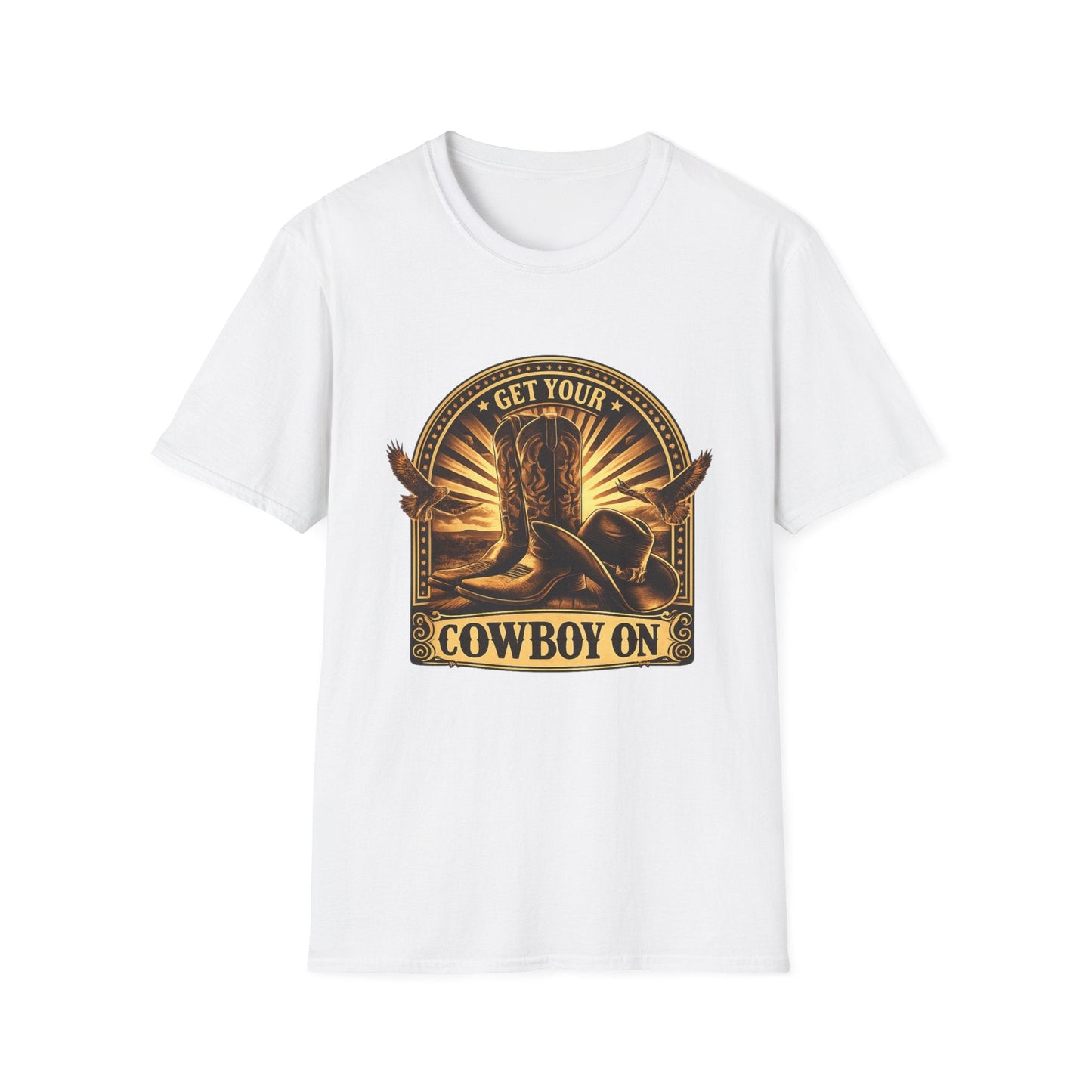 Get Your Cowboy On Country Music T-Shirt - SJM Print Store