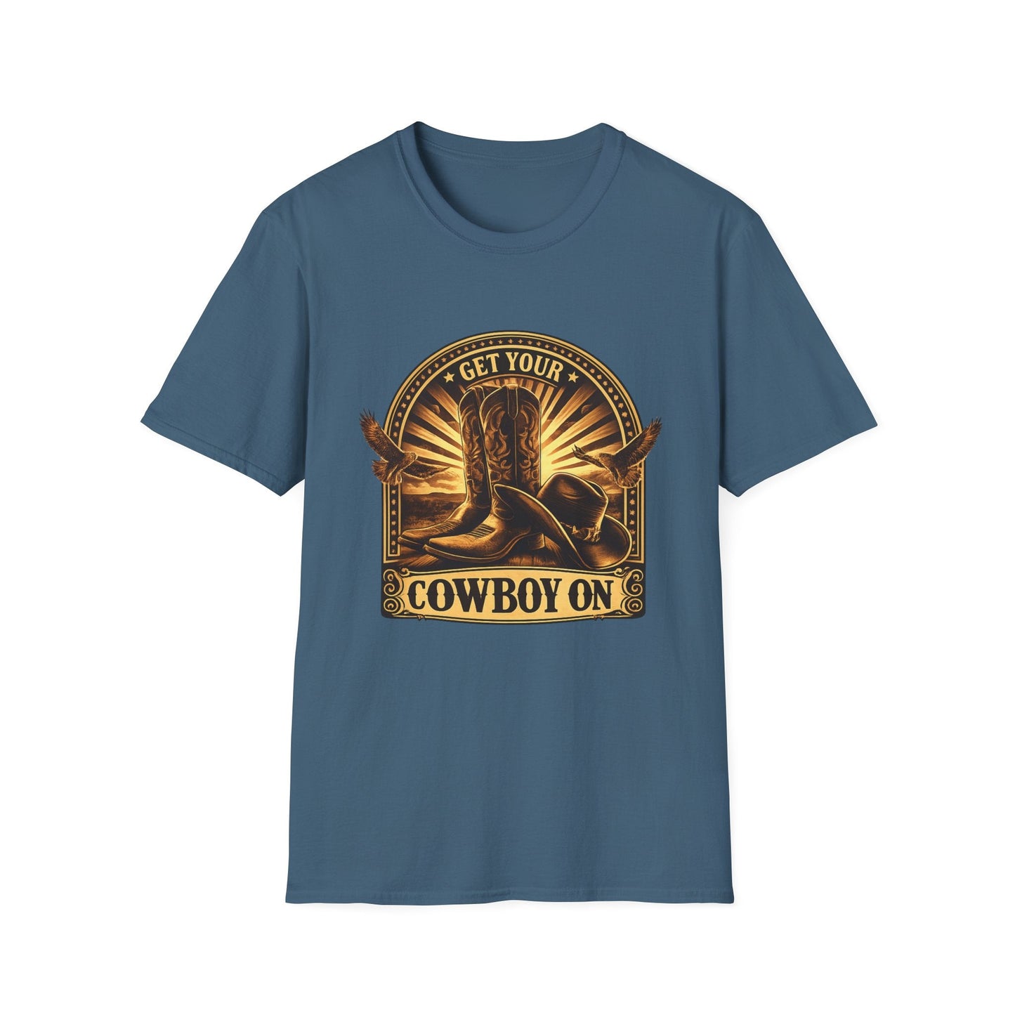 Get Your Cowboy On Country Music T-Shirt - SJM Print Store