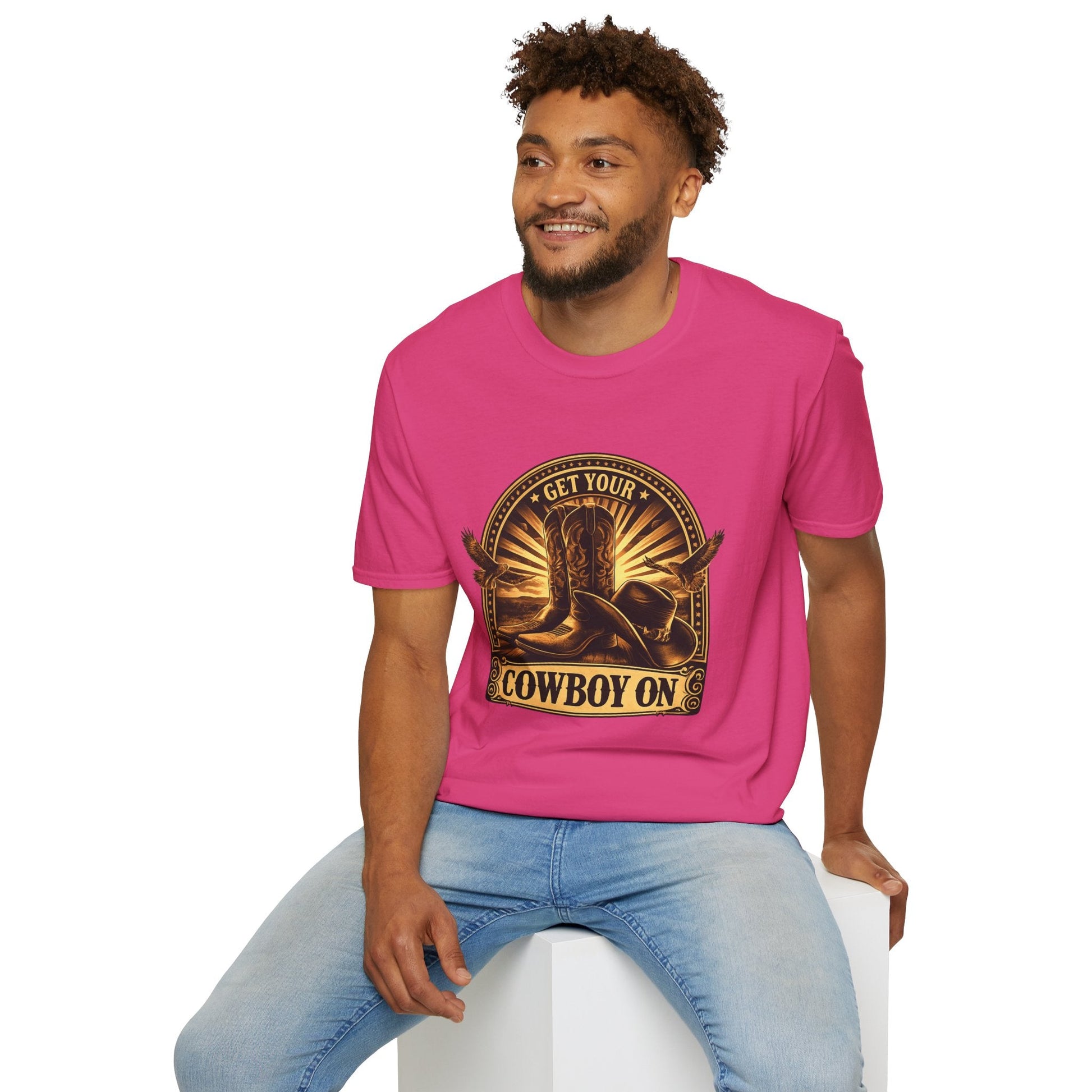 Get Your Cowboy On Country Music T-Shirt - SJM Print Store