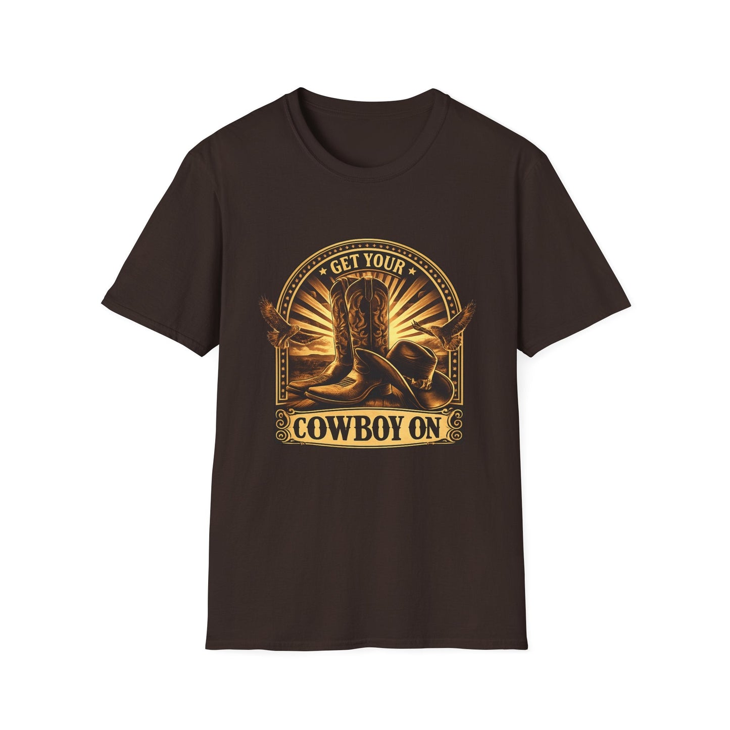 Get Your Cowboy On Country Music T-Shirt - SJM Print Store